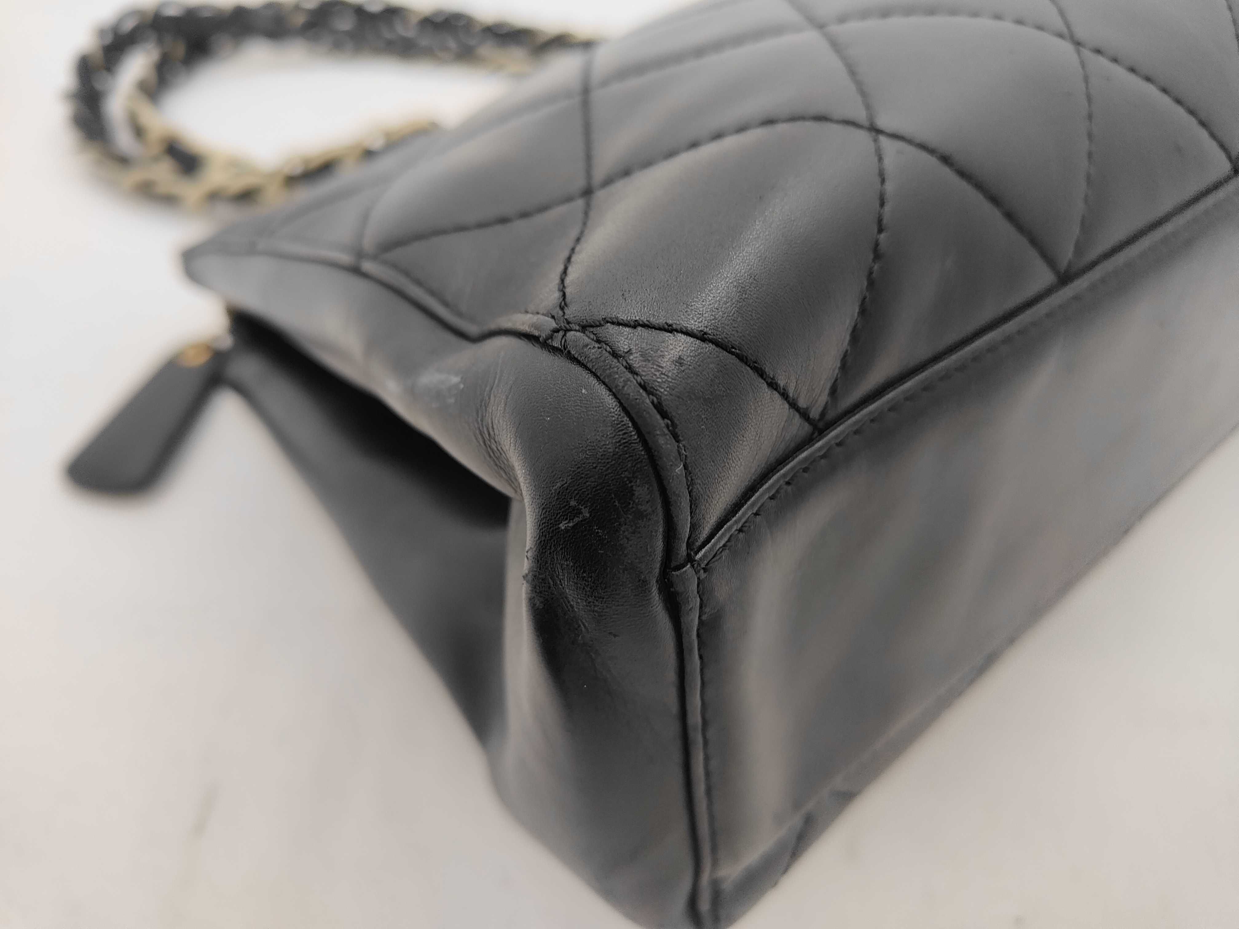 Matelassé Plastic Chain Tote 6497600 Tote Bag — view 6