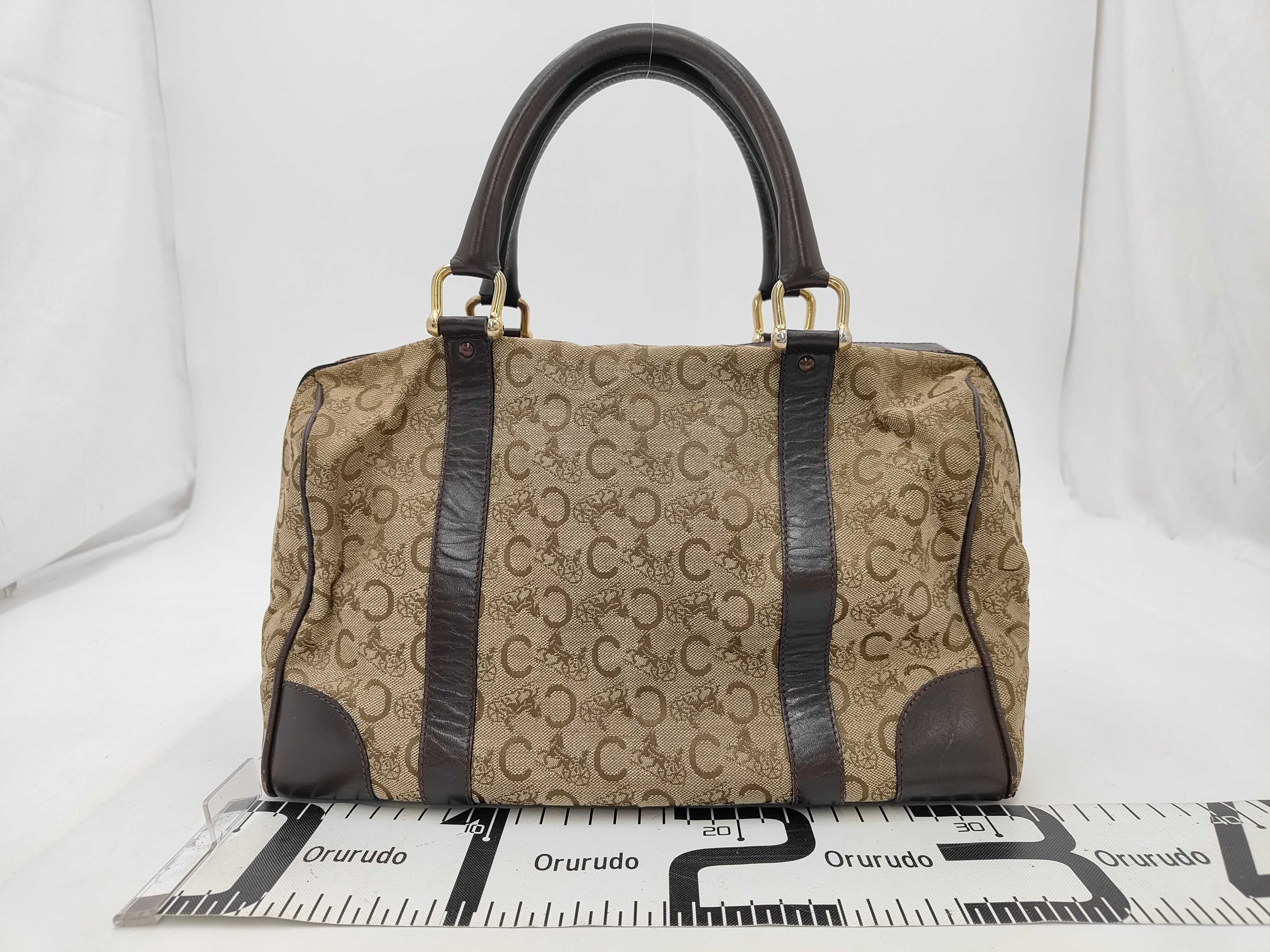 C Macadam Mini Boston Bag Handbag — view 2
