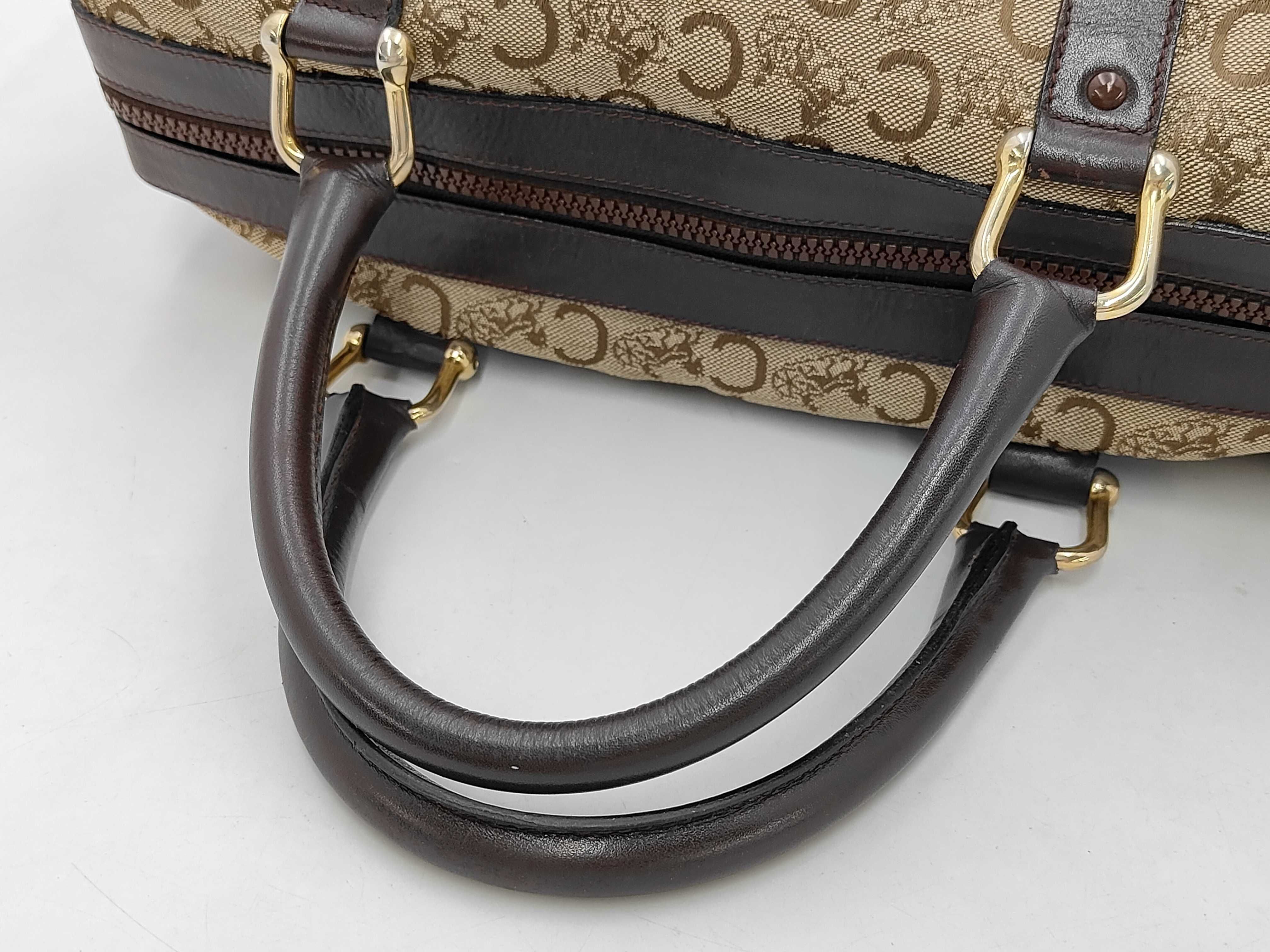 C Macadam Mini Boston Bag Handbag — view 3