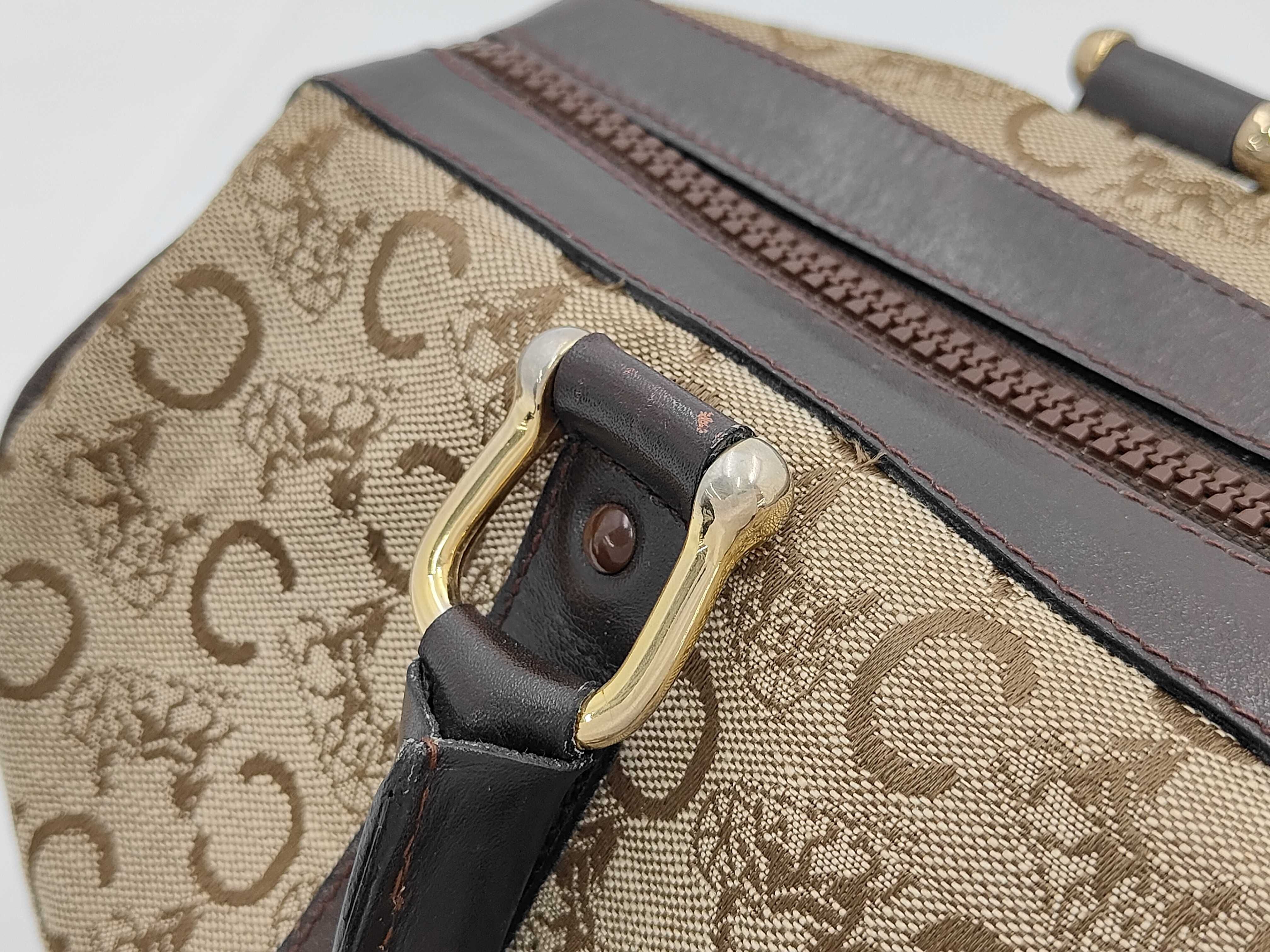 C Macadam Mini Boston Bag Handbag — view 5