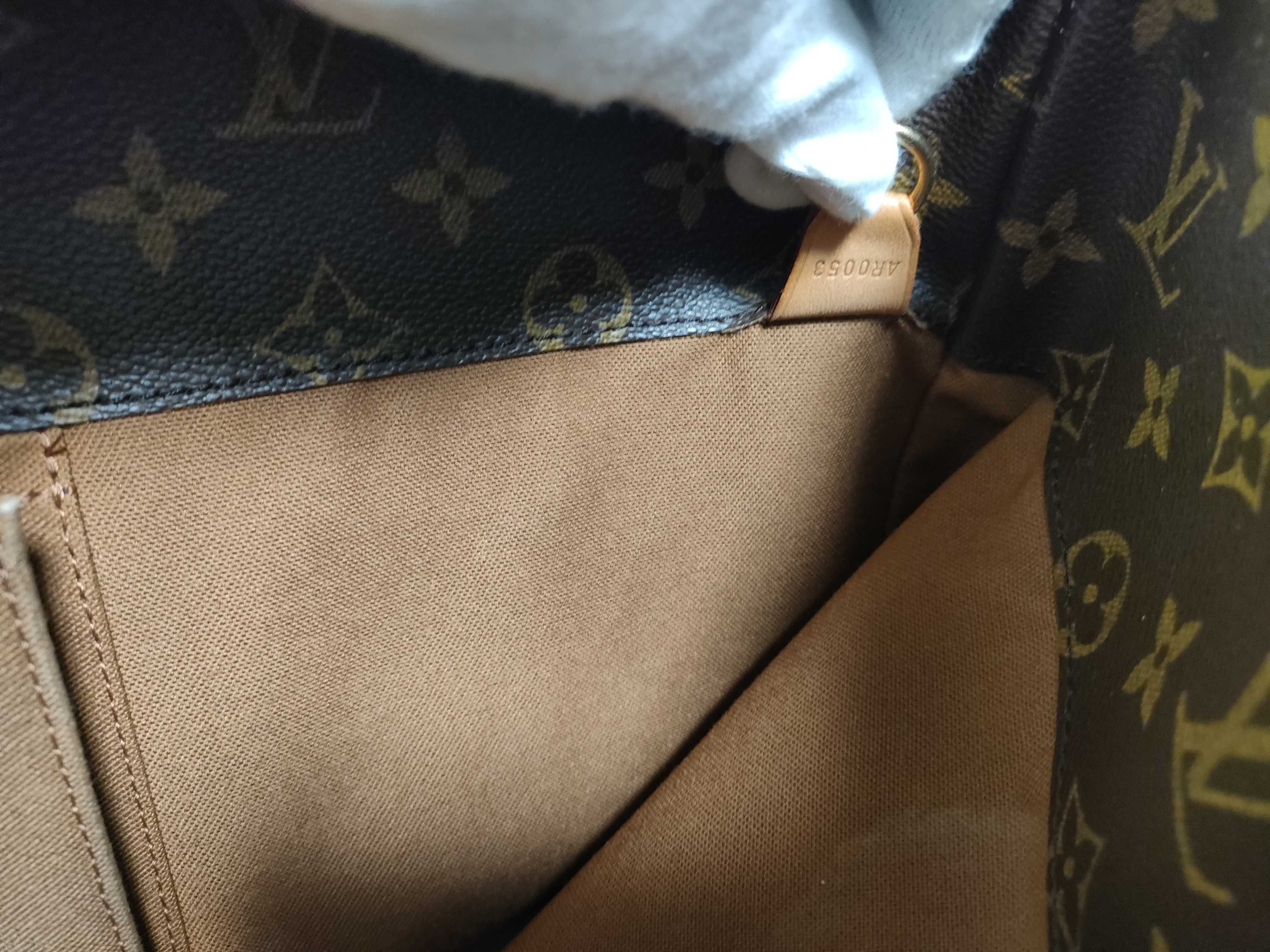 Monogram Vuitton Monogram Cabas Alto M51152 AR0053 Brown Tote Bag — view 15