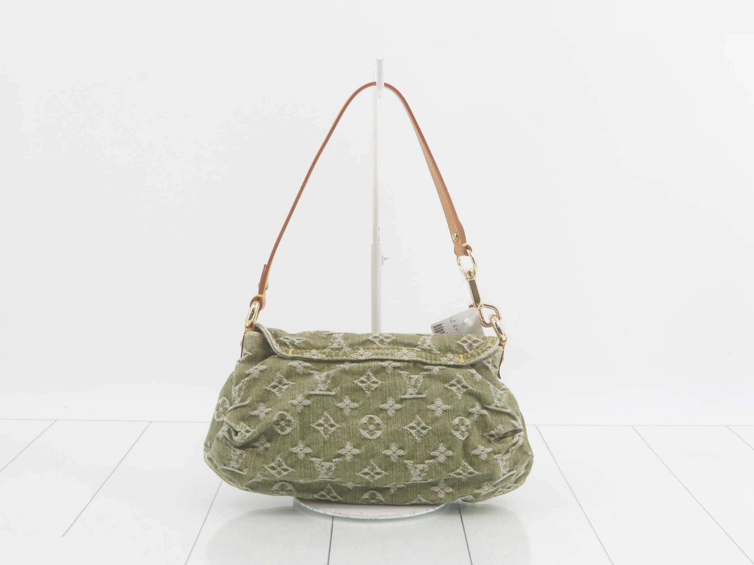 Monogram Denim Mini Pleaty M95217 Shoulder Bag — view 2