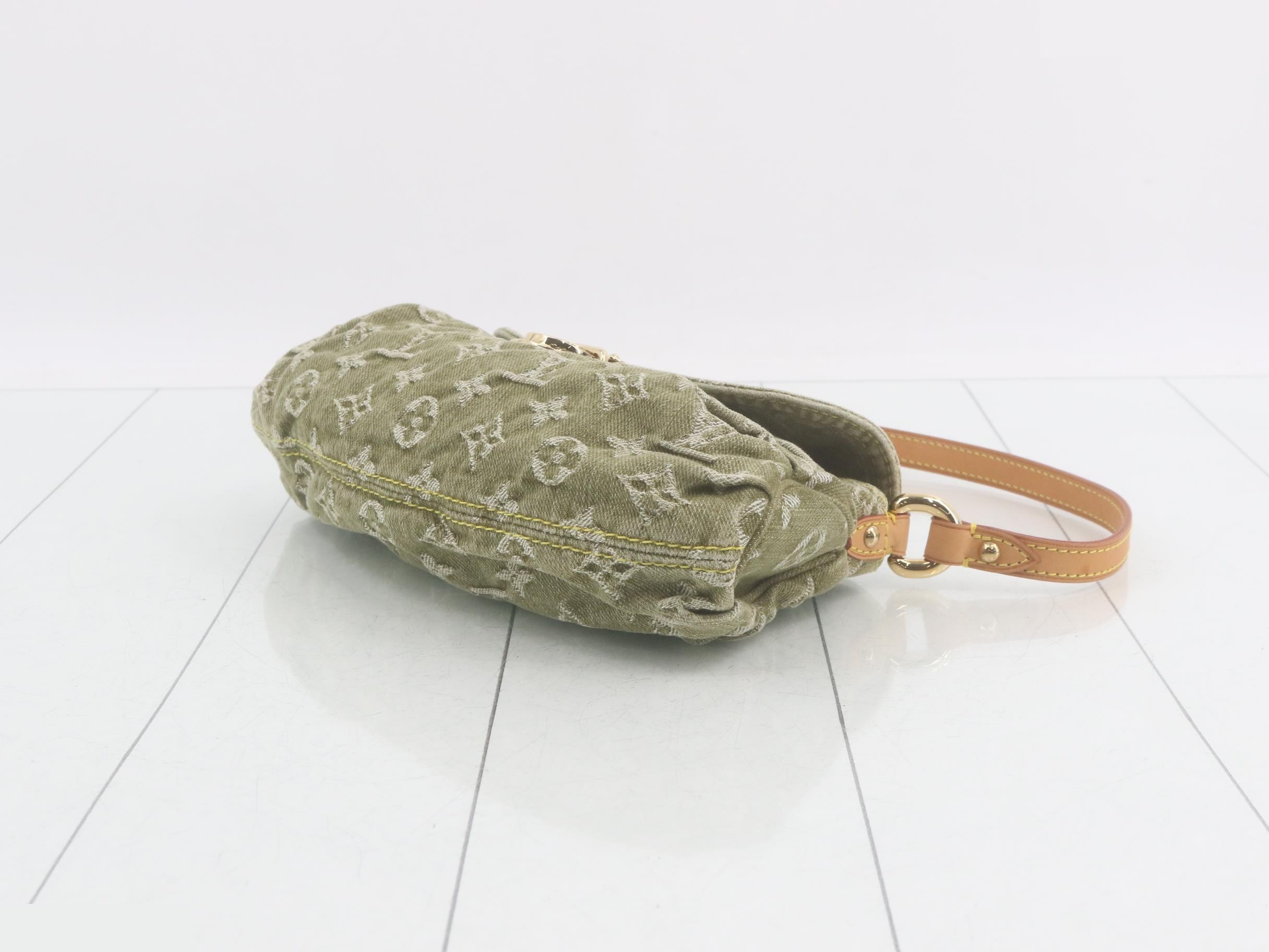 Monogram Denim Mini Pleaty M95217 Shoulder Bag — view 6