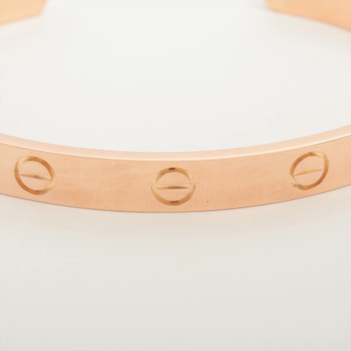 Love Open Bangle Bracelet 750 (PG) 22.8g 17 WB1888 — view 3