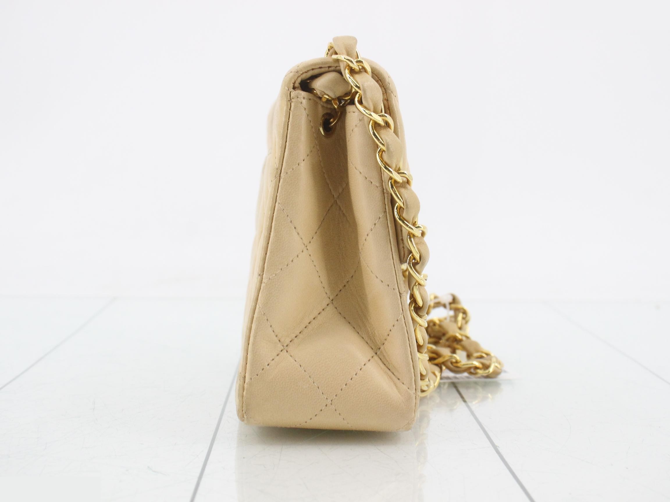 Mini Matelassé Lambskin Chain Shoulder Bag, Series 8 — view 4