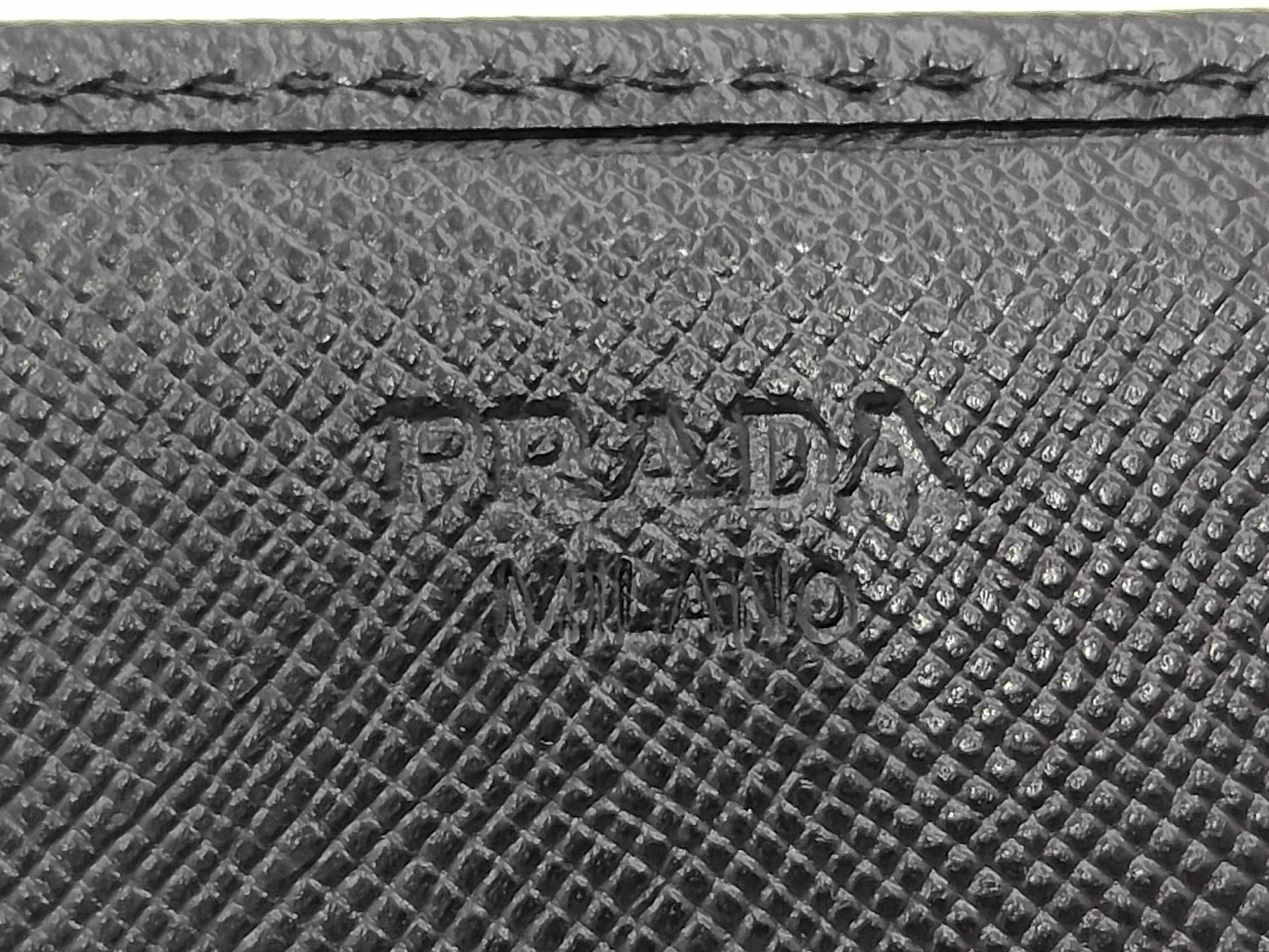 Saffiano Long Wallet Purple — view 11