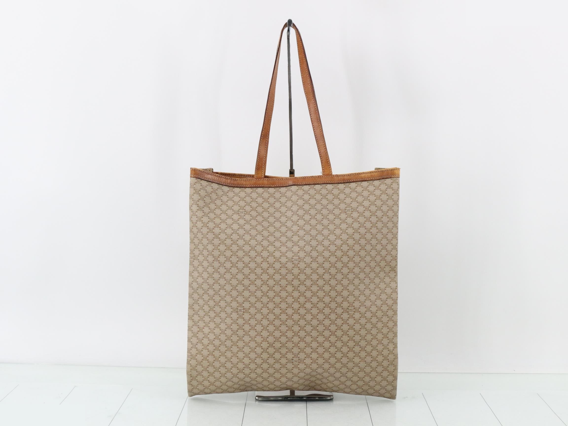 Macadam tote bag beige PVC leather — view 2