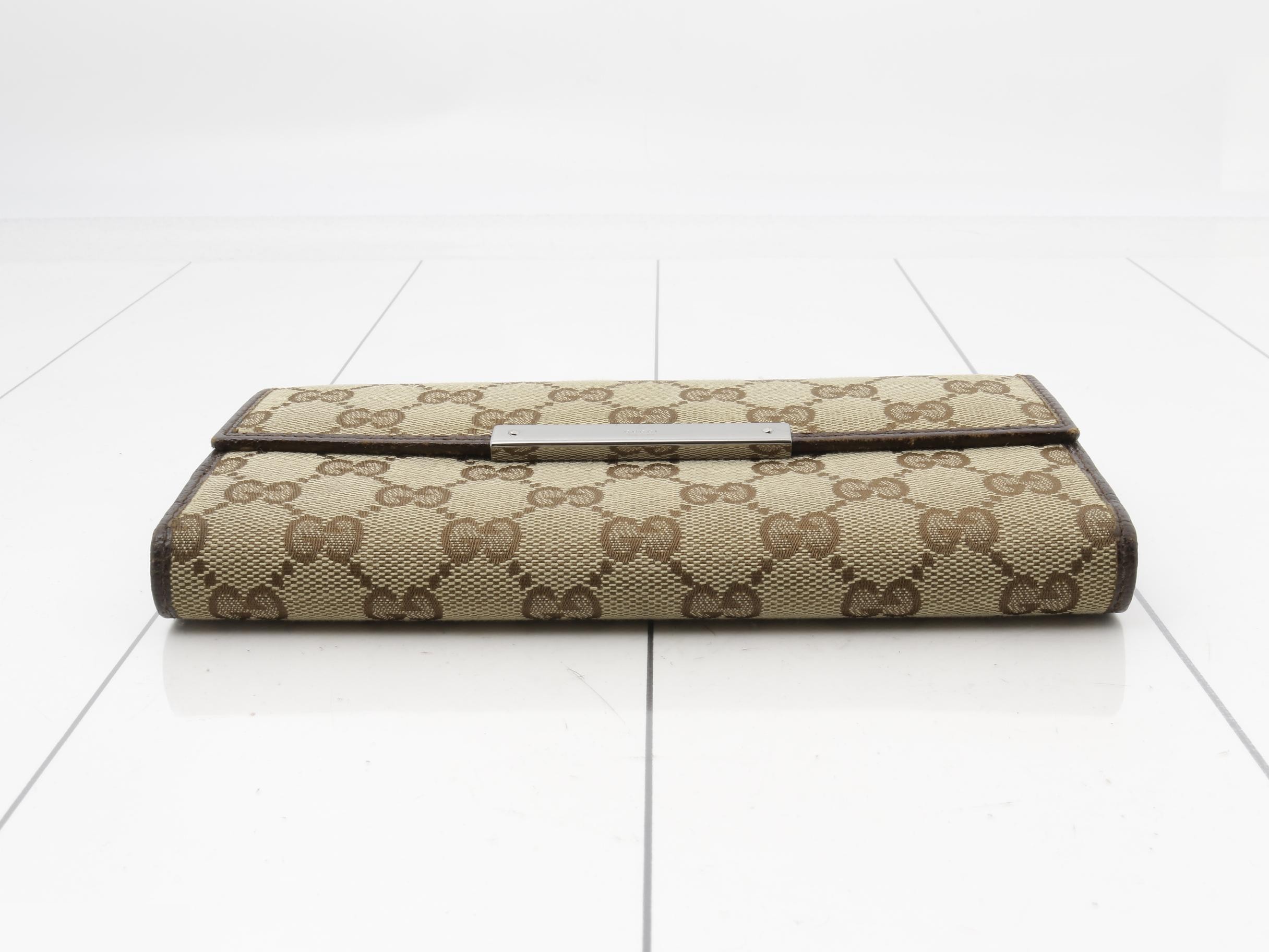 Long wallet, beige — view 3