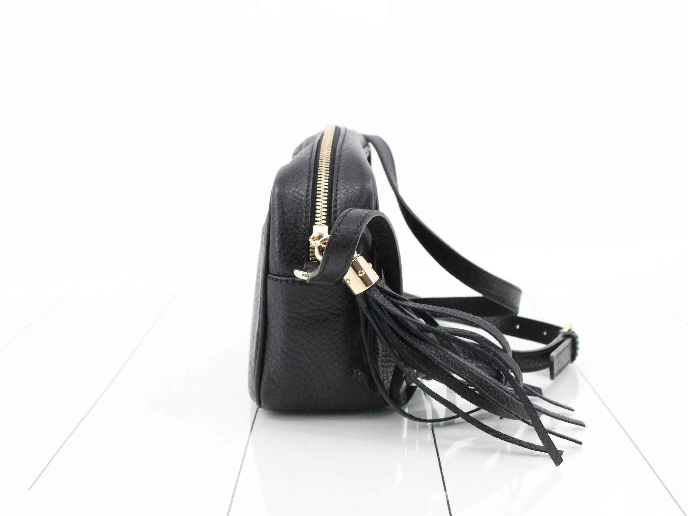 Soho Leather Shoulder Bag — view 4