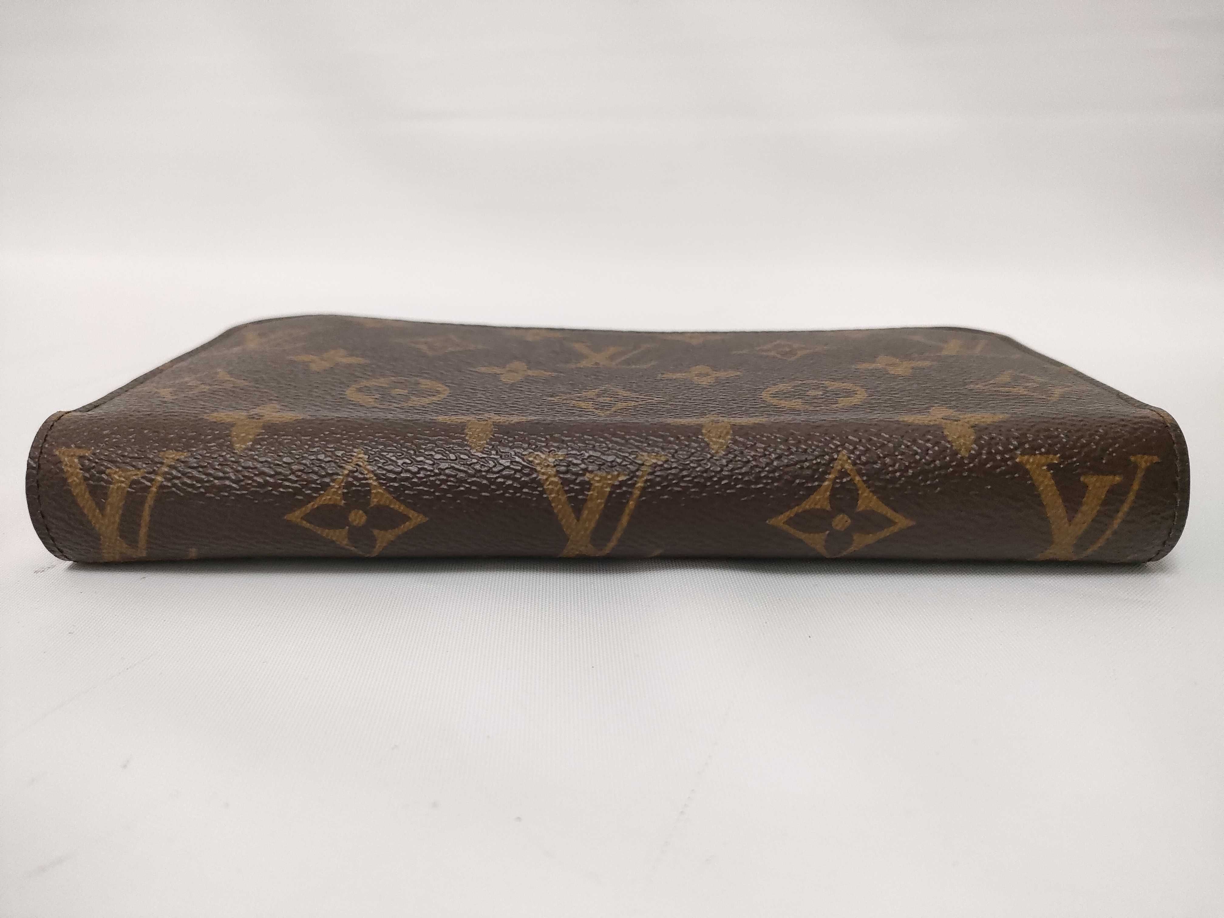 Monogram Louis Vuitton Monogram Zippy Wallet Ice Gold RFID M27030 Wallet — view 5