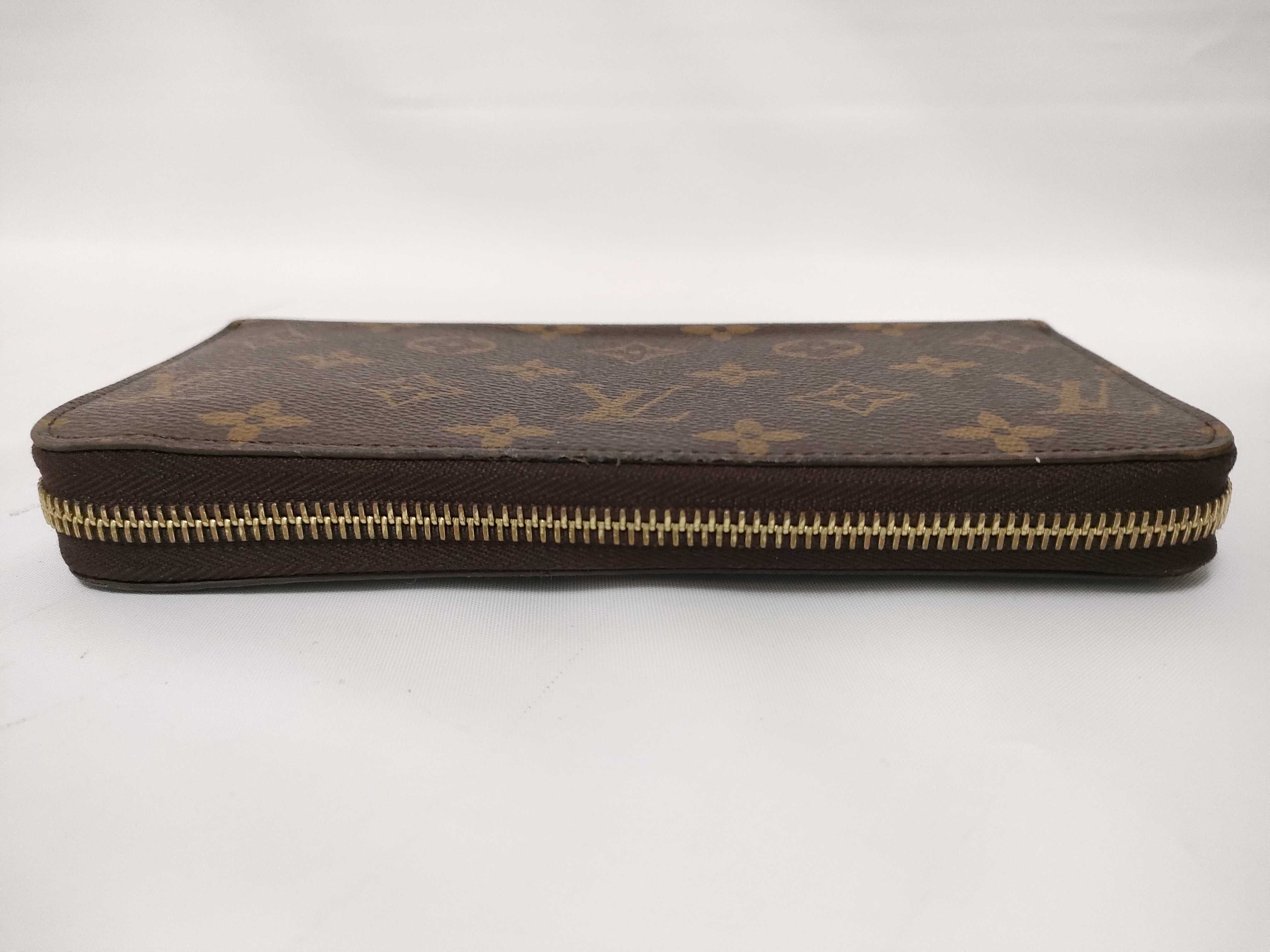 Monogram Louis Vuitton Monogram Zippy Wallet Ice Gold RFID M27030 Wallet — view 6