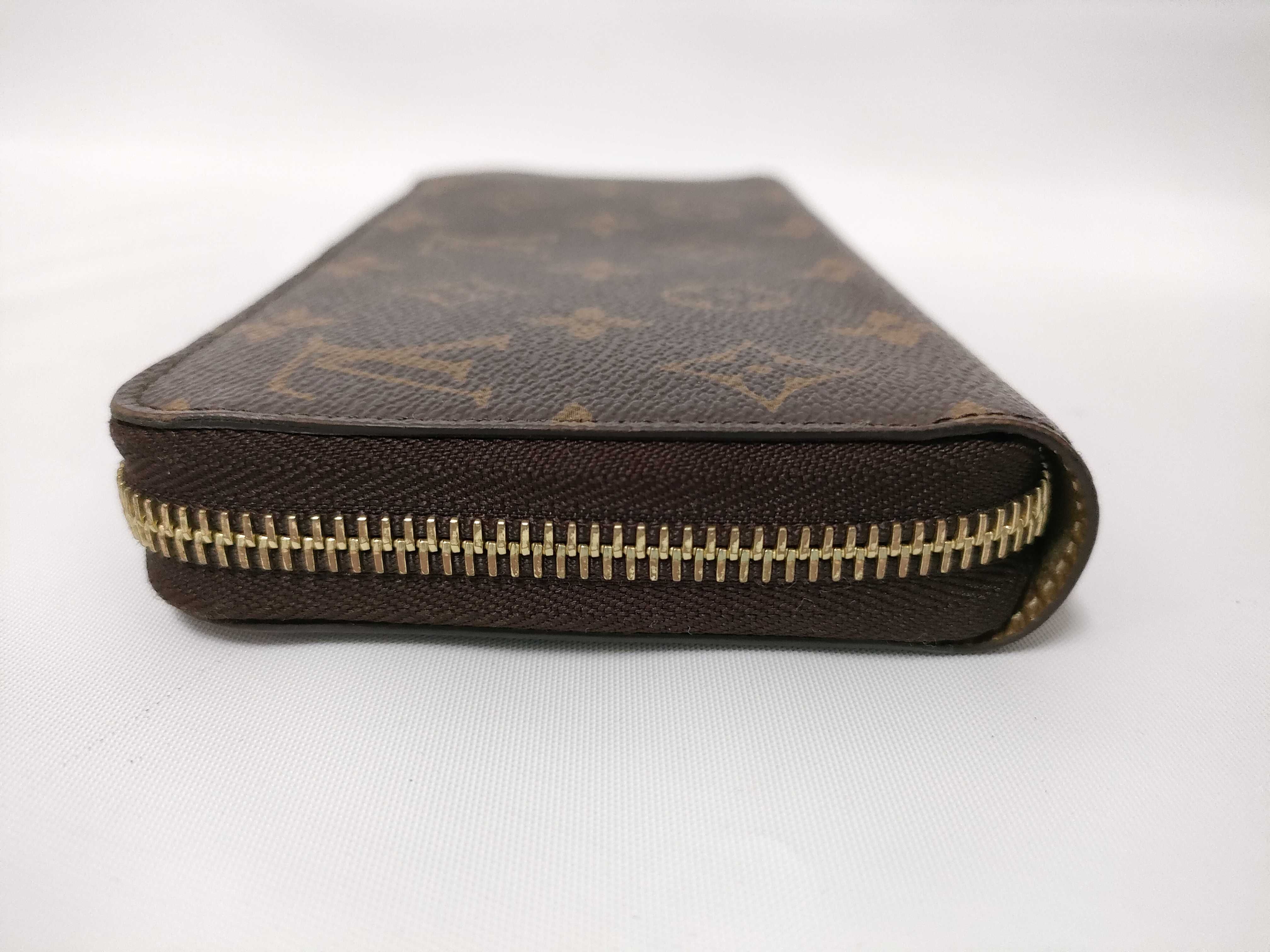 Monogram Louis Vuitton Monogram Zippy Wallet Ice Gold RFID M27030 Wallet — view 7