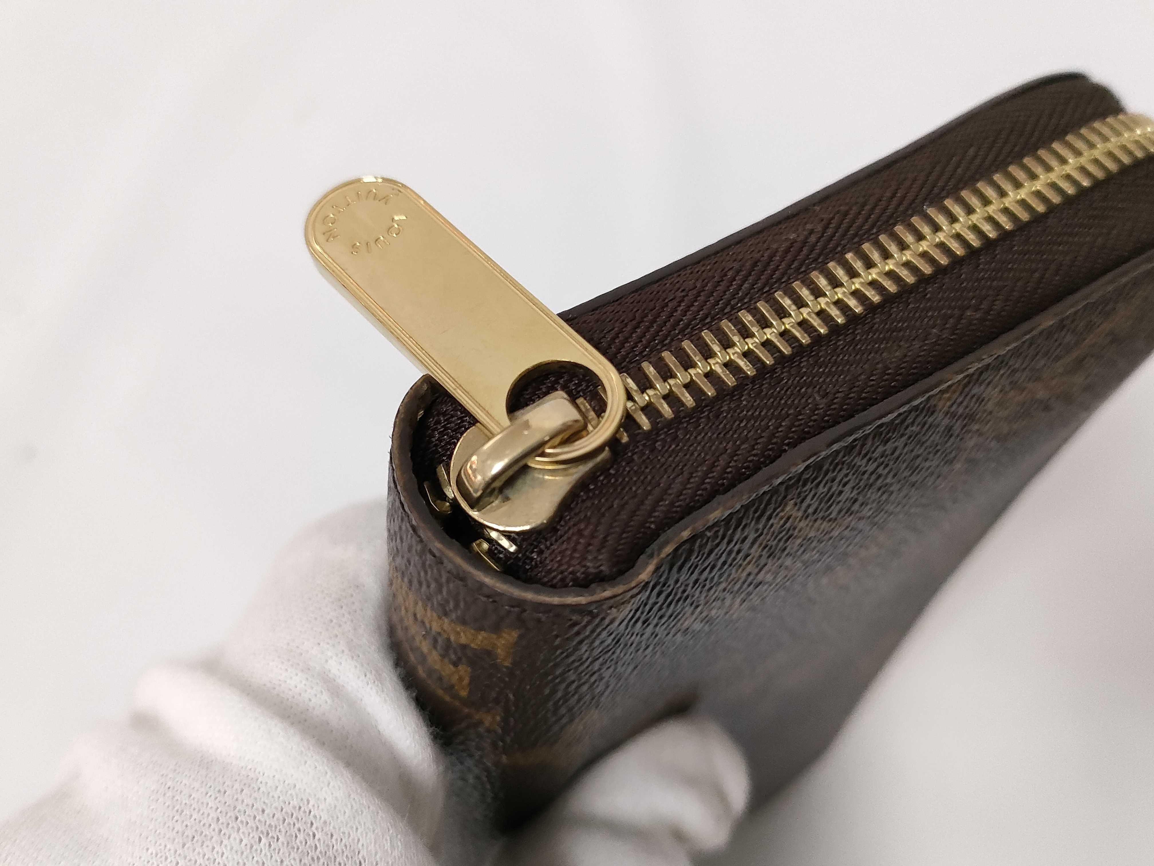 Monogram Louis Vuitton Monogram Zippy Wallet Ice Gold RFID M27030 Wallet — view 8