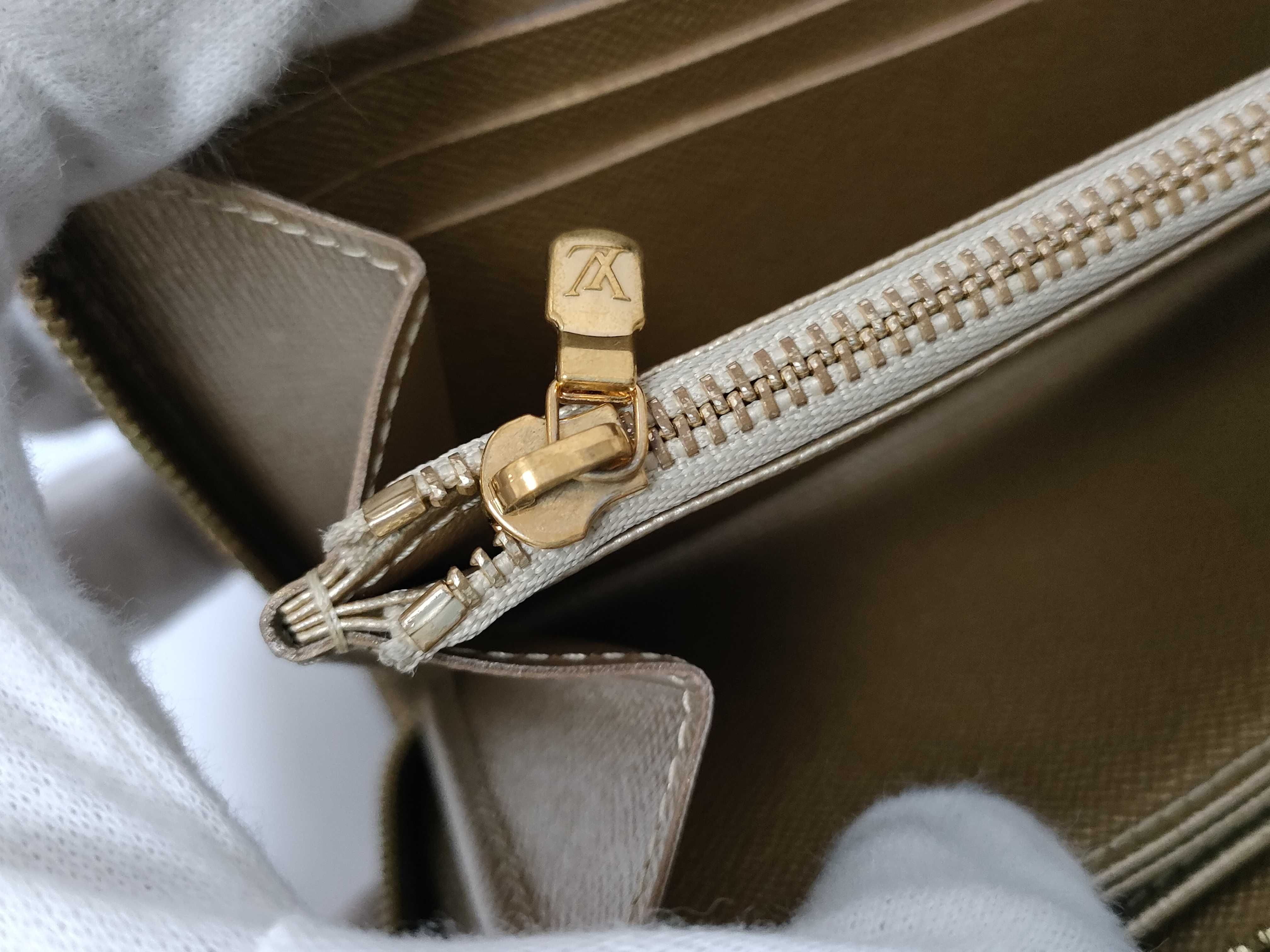 Monogram Louis Vuitton Monogram Zippy Wallet Ice Gold RFID M27030 Wallet — view 10