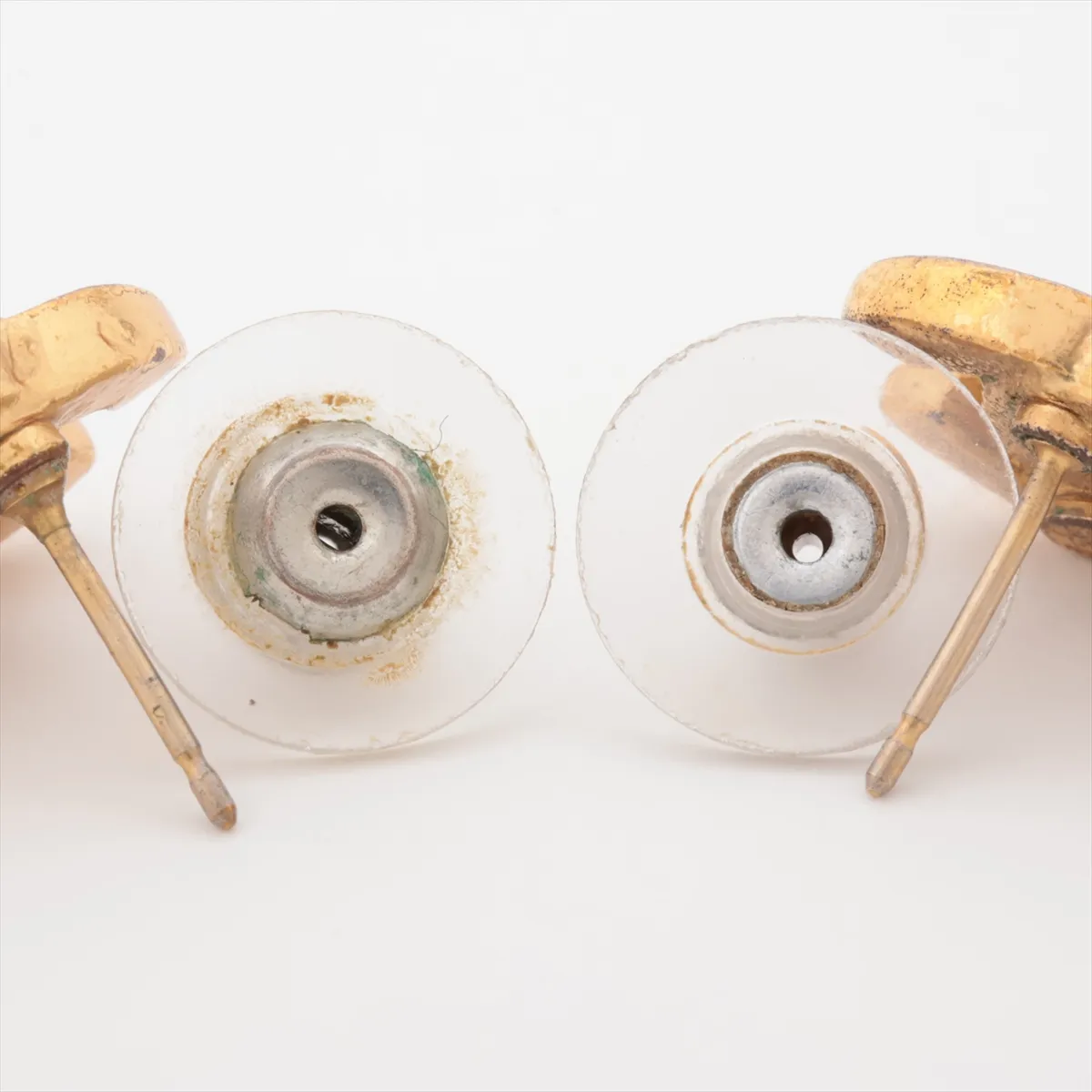 Coco Mark Camellia 03P Earrings (Pair) GP — view 4