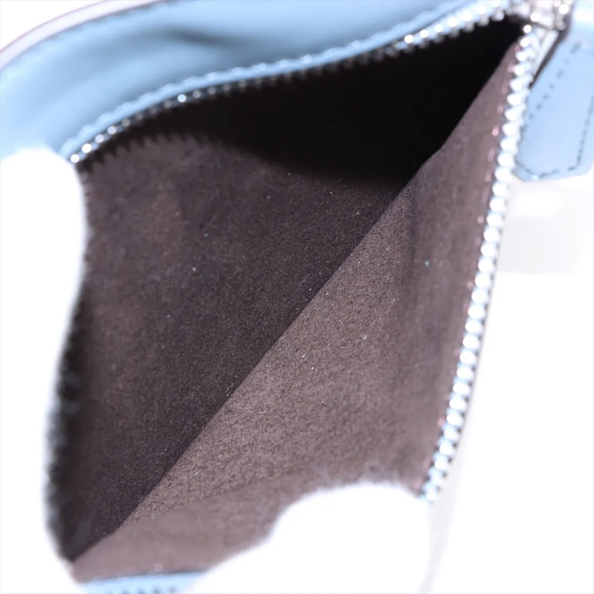 Peekaboo IC U Small Leather 2WAY Handbag Blue 7VA530 — view 10