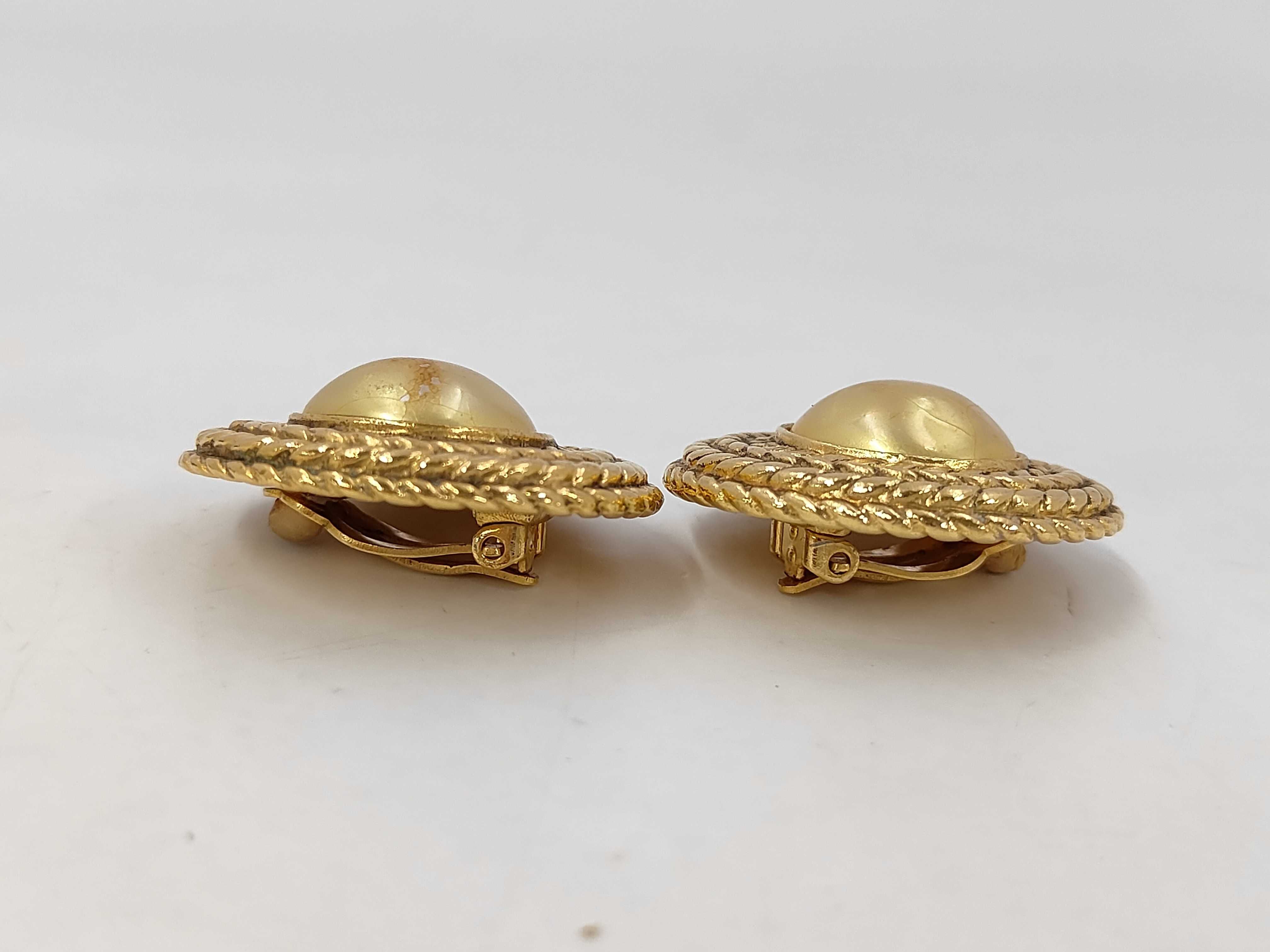 Pearl Gold Earrings — view 8