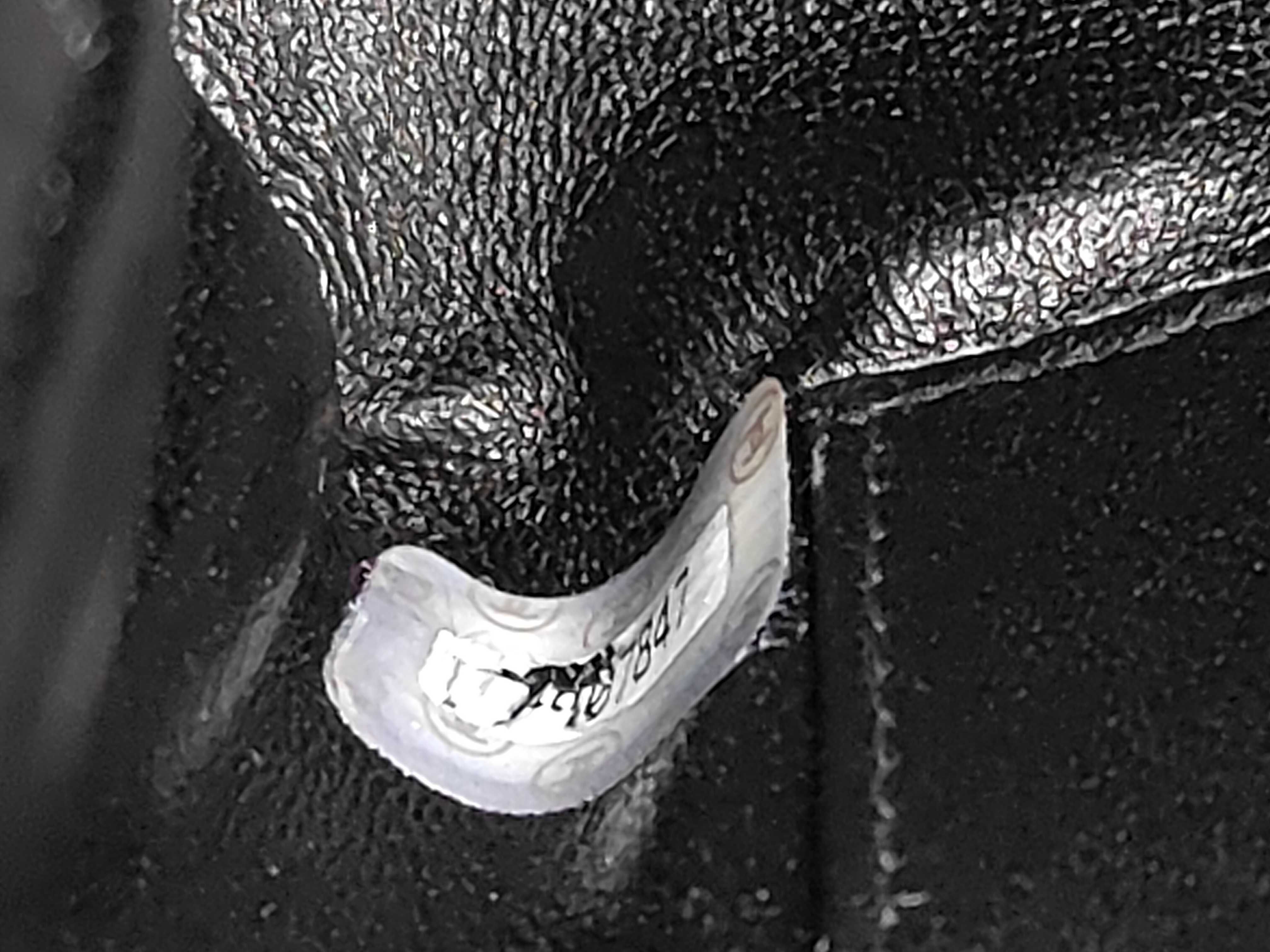 Matelassé Outside Flap Turnlock Chain Bag — view 12