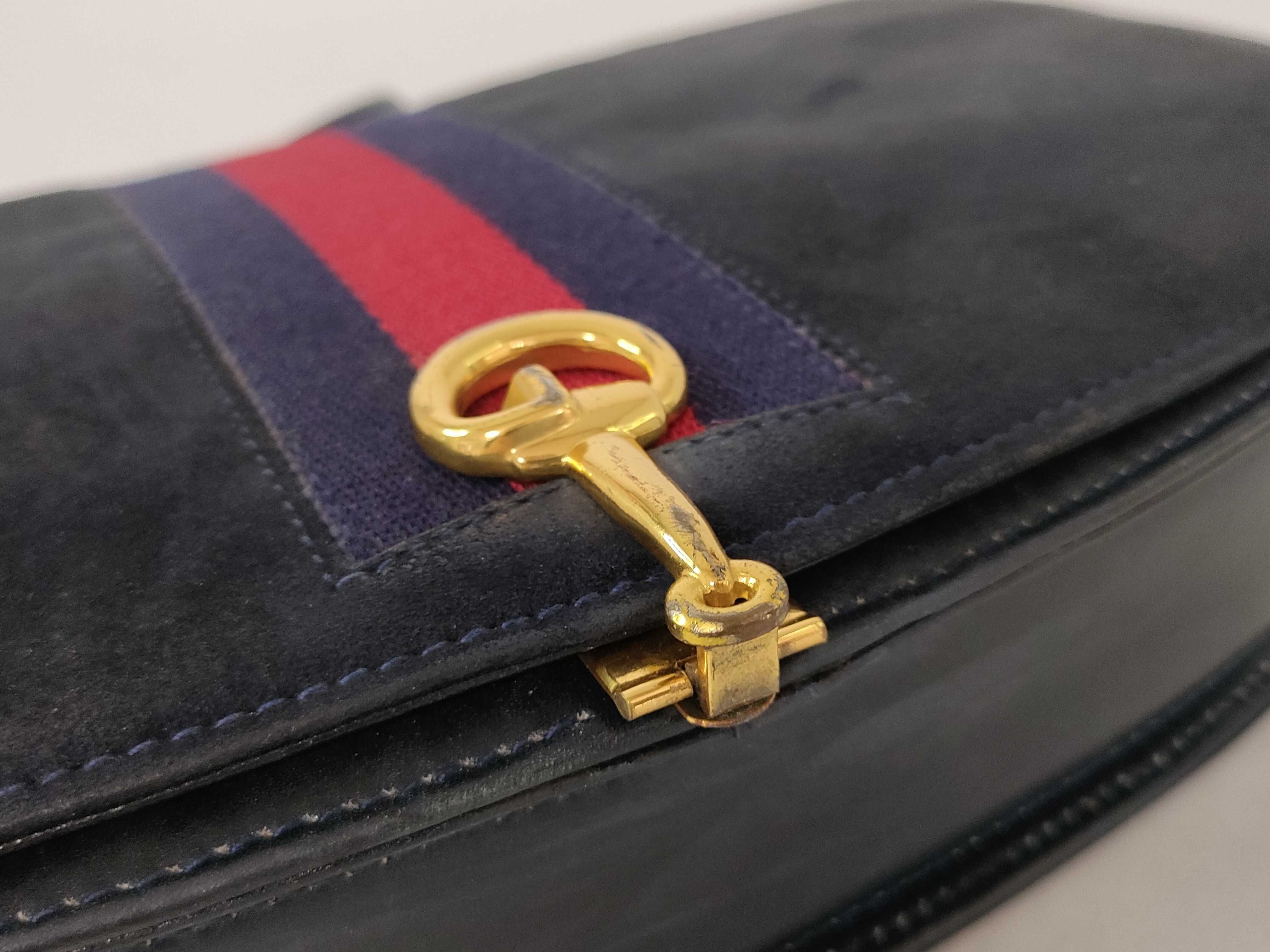 Shoulder Bag Horsebit Suede Shoulder Bag — view 14