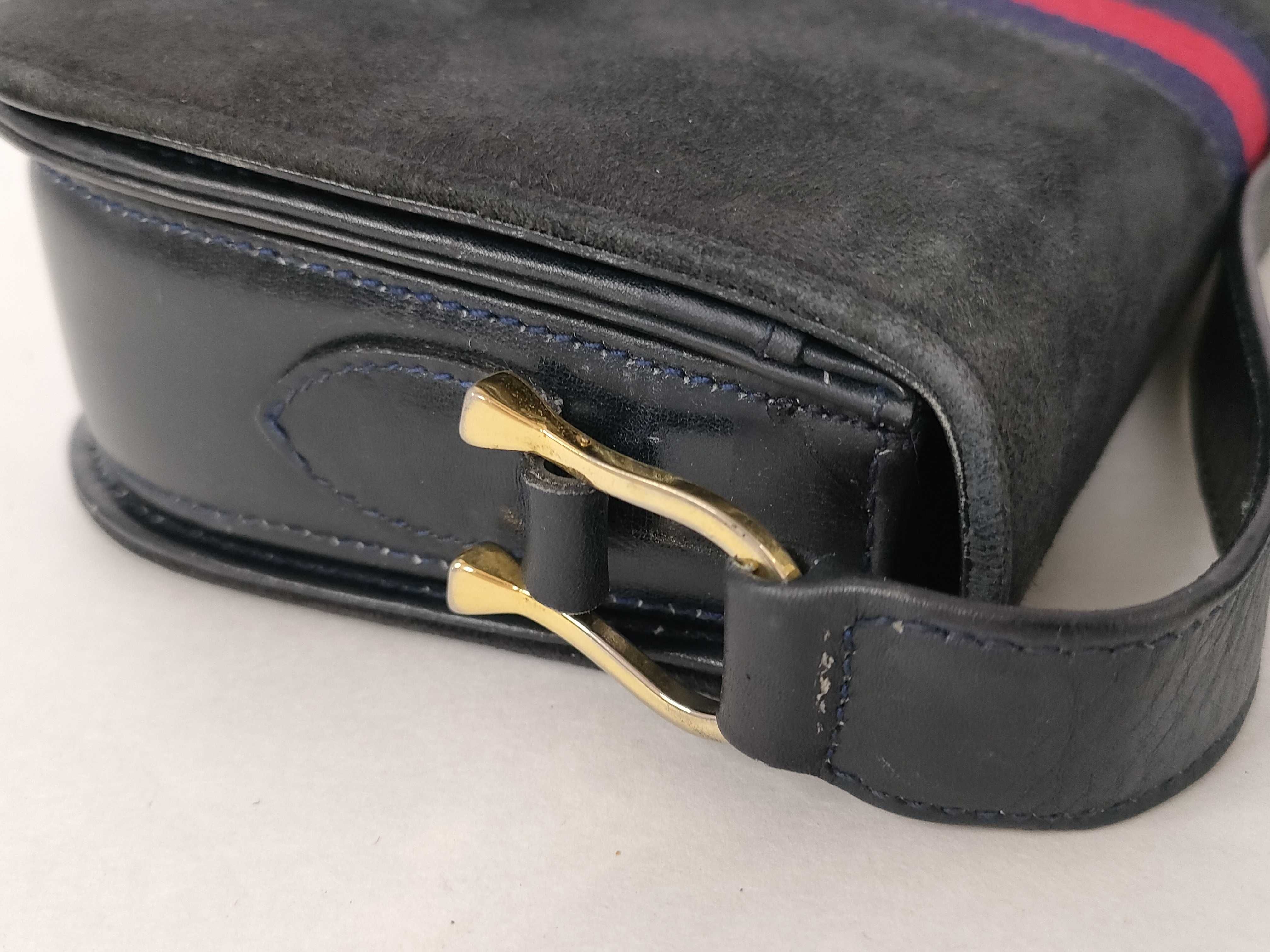 Shoulder Bag Horsebit Suede Shoulder Bag — view 5