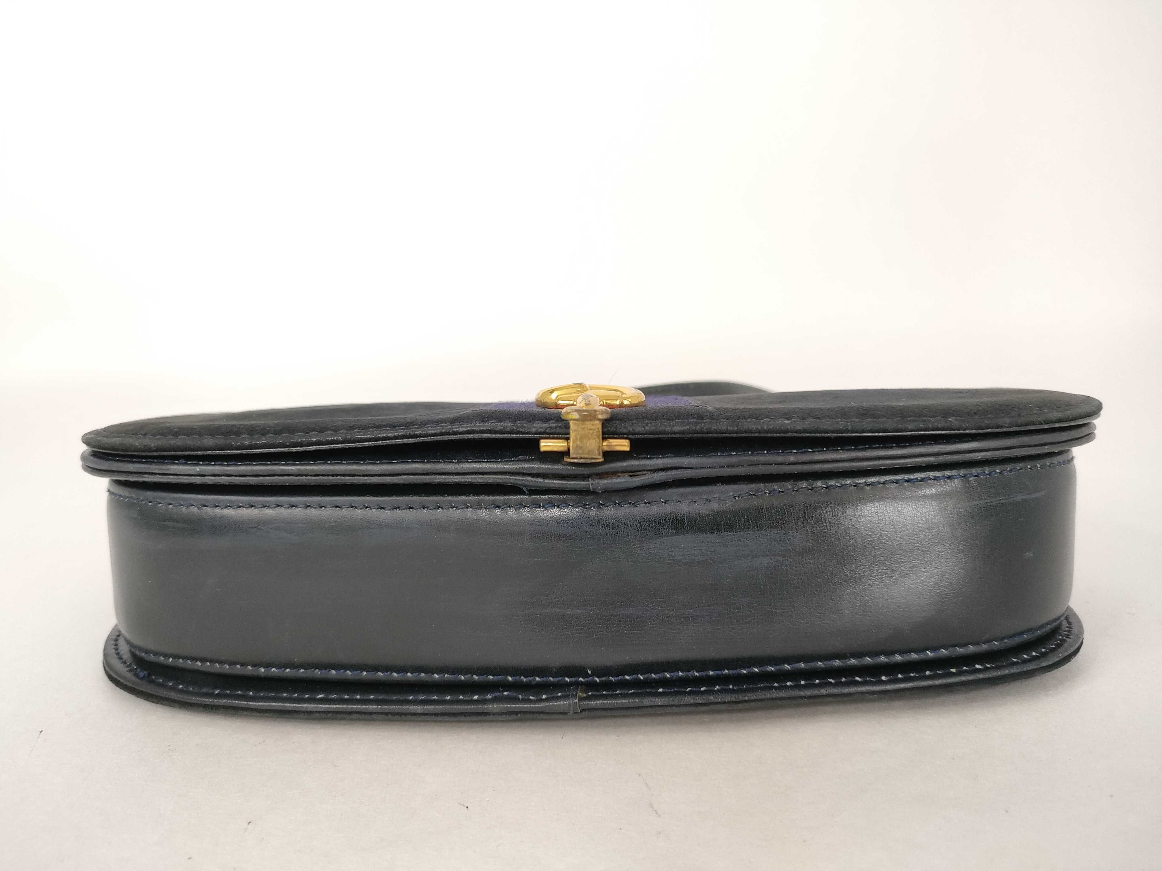 Shoulder Bag Horsebit Suede Shoulder Bag — view 7