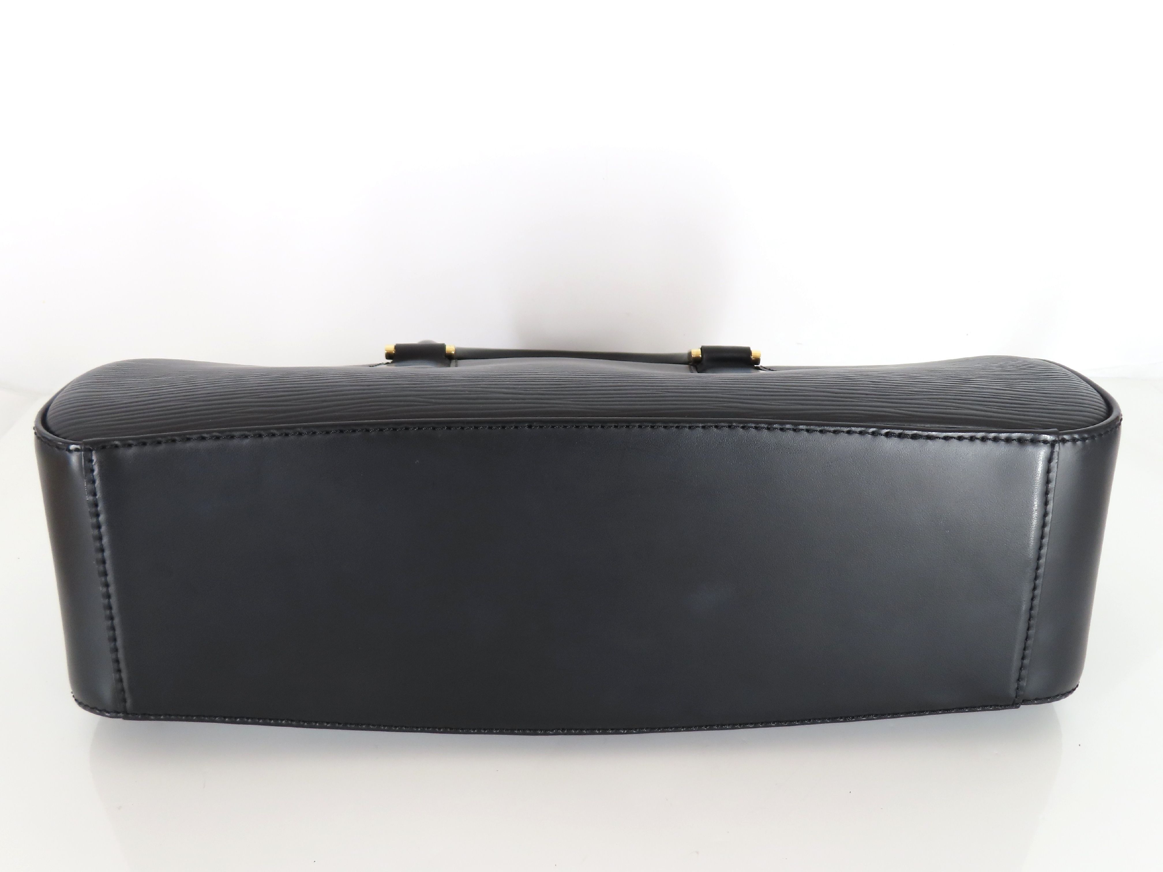 Epi LV Louis Vuitton Jasmine Epi Leather Bag Handbag — view 7
