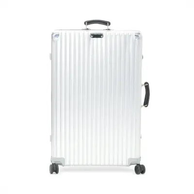 [Individually packaged] Rimowa Classic Check-in L Aluminum Carry-on Suitcase, Silver, Combination Lock 555