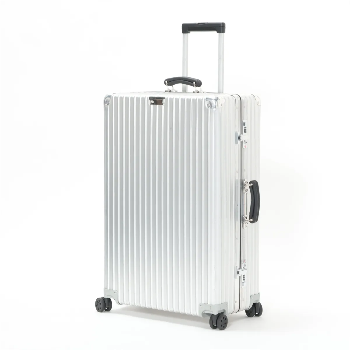 [Individually packaged] Rimowa Classic Check-in L Aluminum Carry-on Suitcase, Silver, Combination Lock 555 — view 11