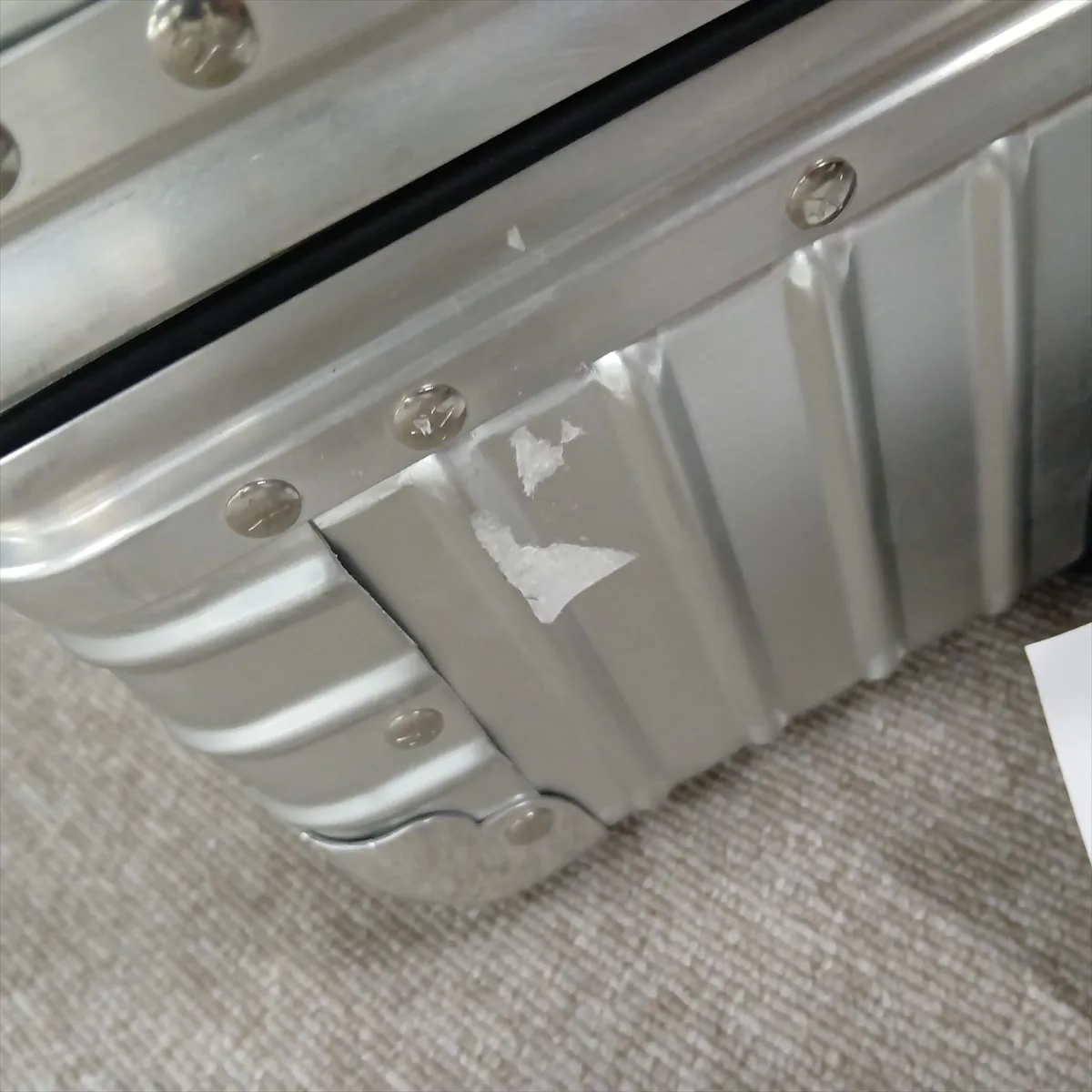 [Individually packaged] Rimowa Classic Check-in L Aluminum Carry-on Suitcase, Silver, Combination Lock 555 — view 13