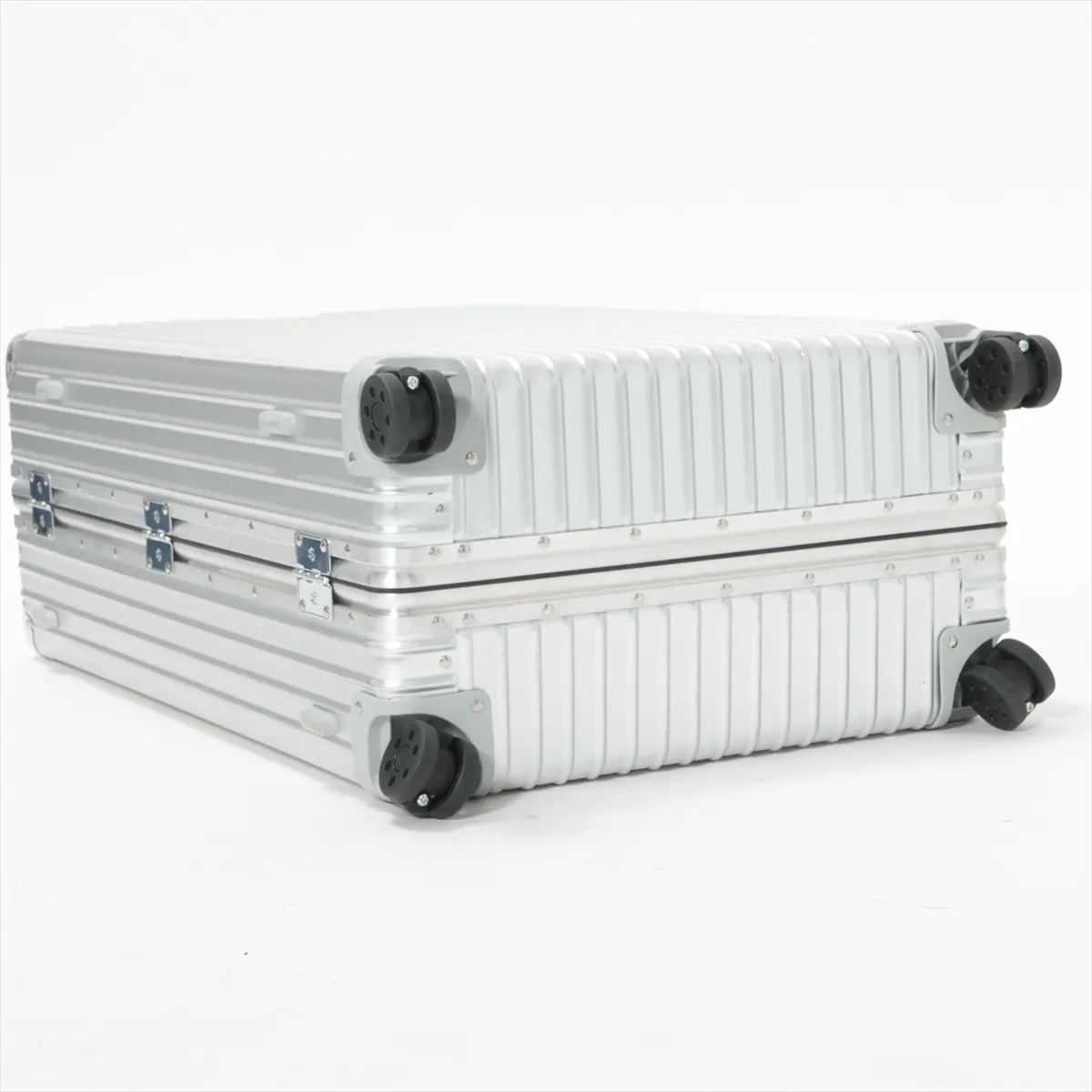 [Individually packaged] Rimowa Classic Check-in L Aluminum Carry-on Suitcase, Silver, Combination Lock 555 — view 4