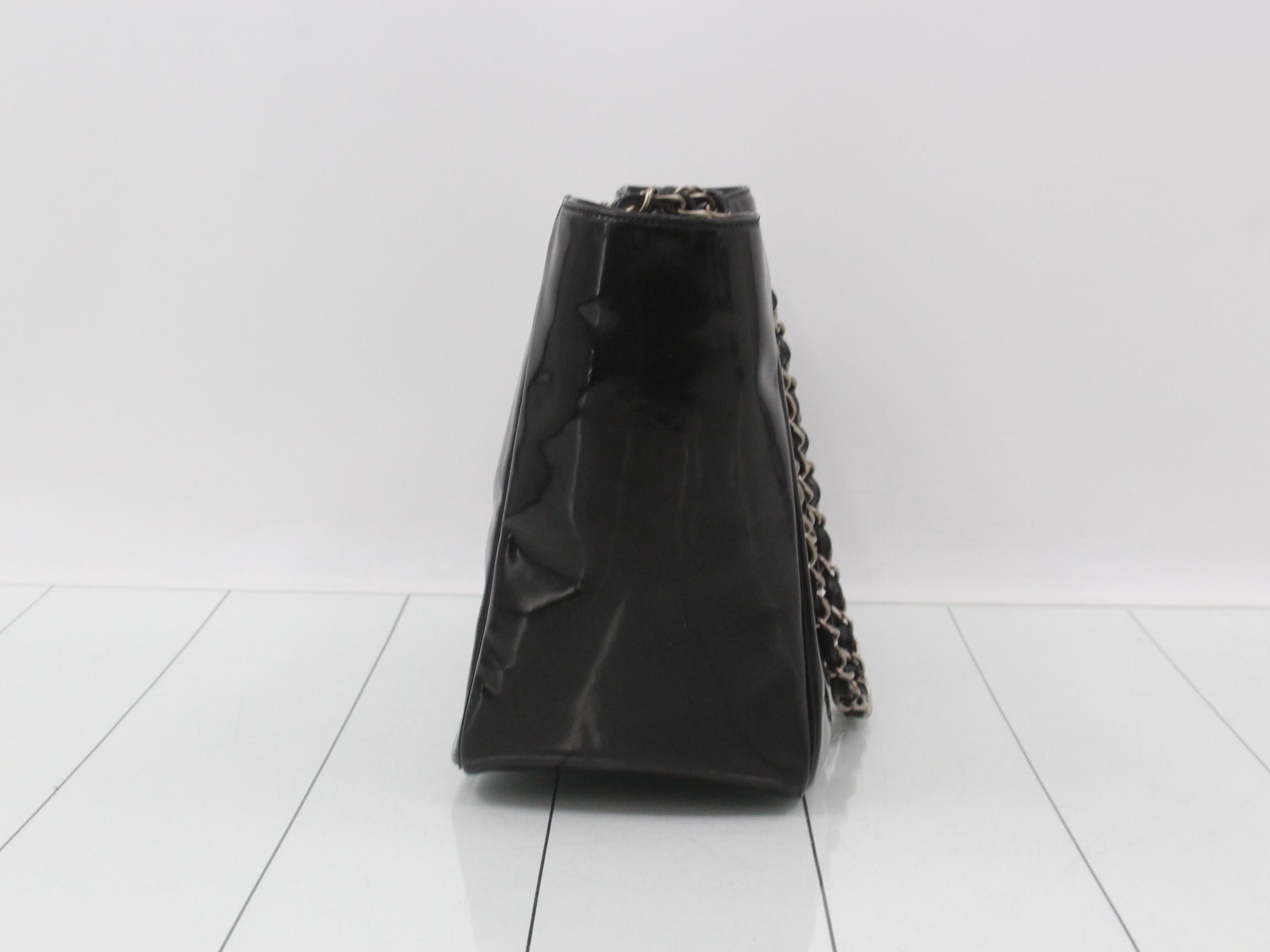 Triple Coco handbag, perforated, black, with original seal, rare. — view 3