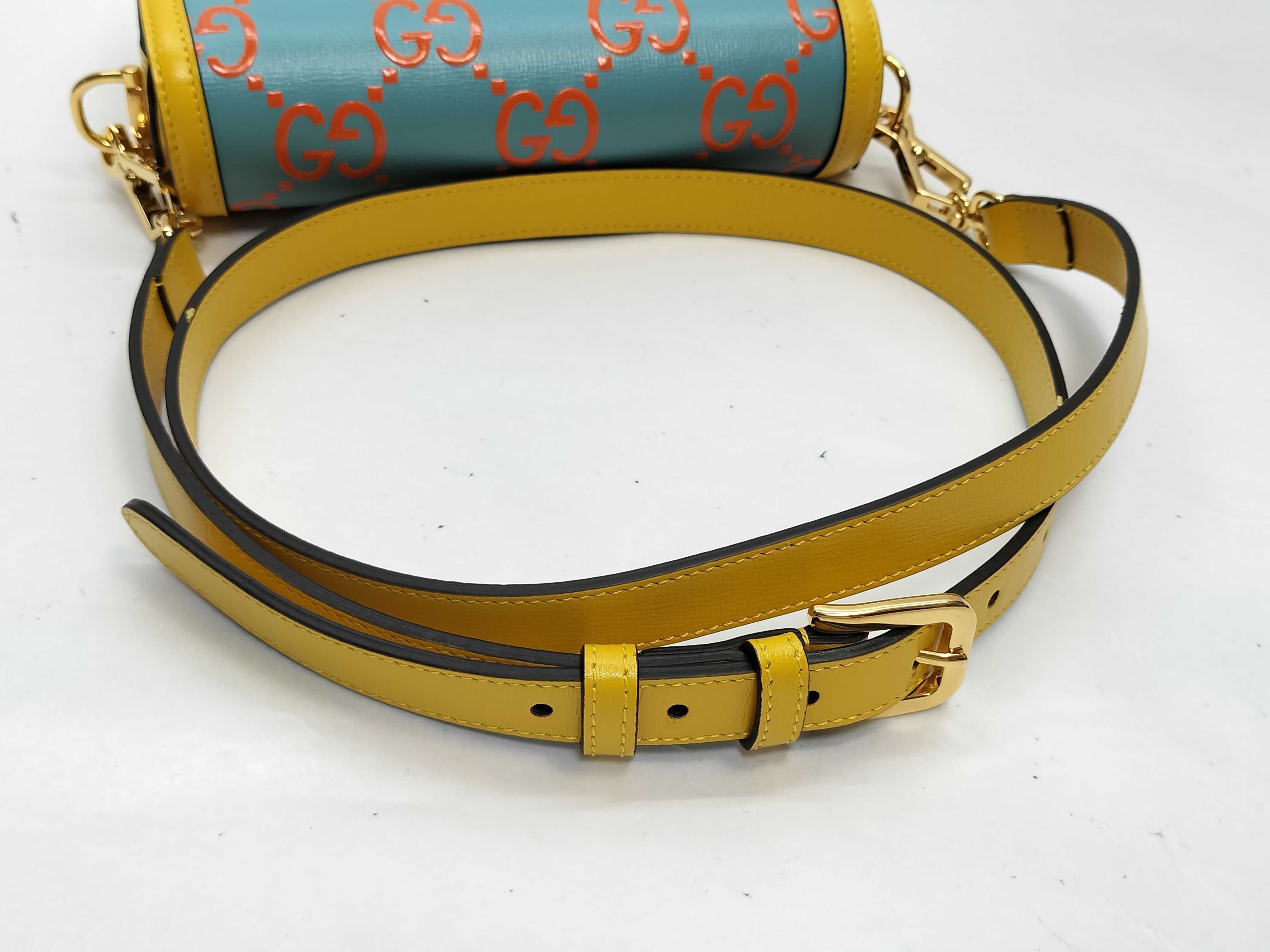 GG Gucci Horsebit 1955 GG Monogram Debossed Calfskin Mini Shoulder Bag — view 5