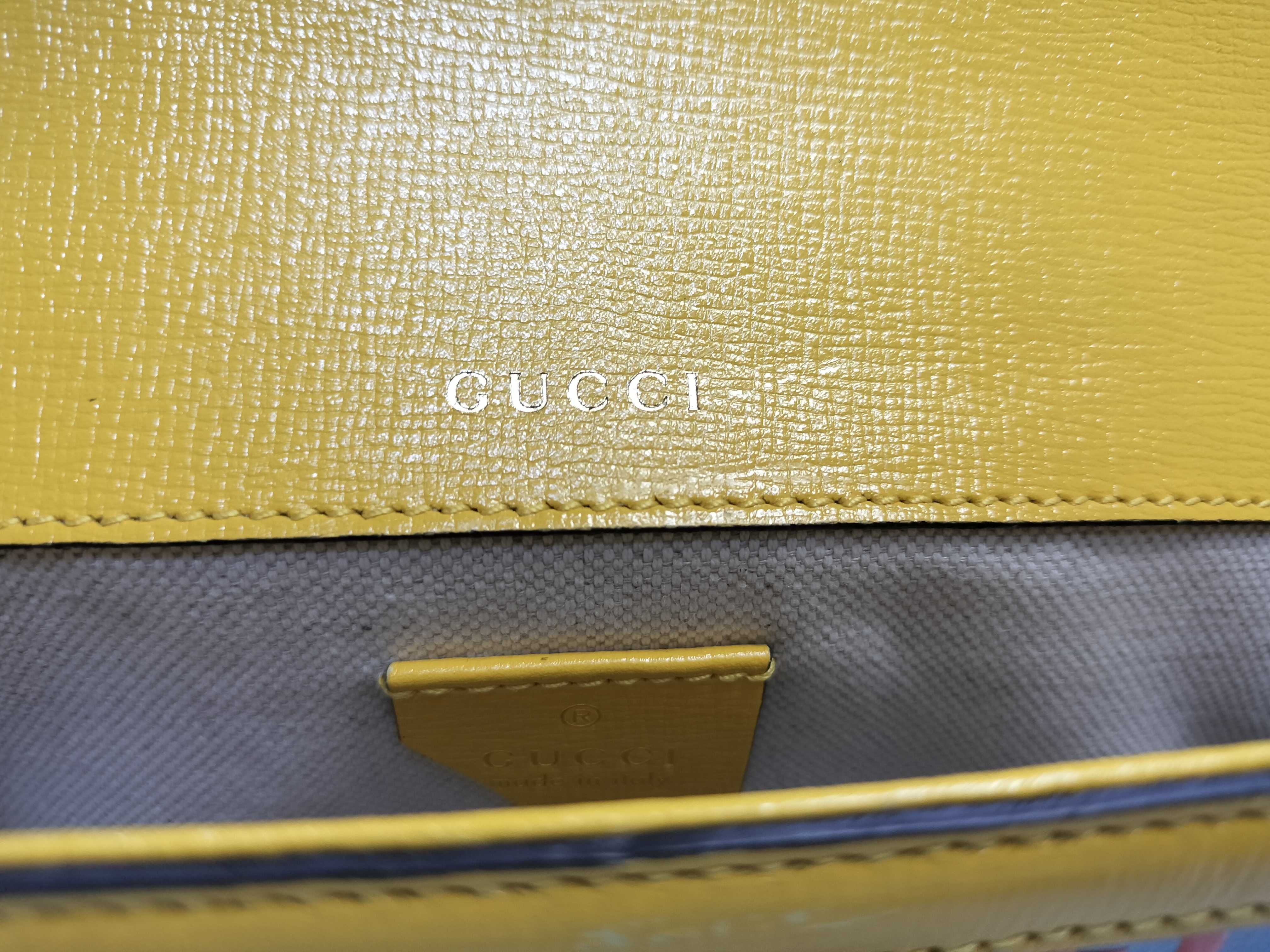 GG Gucci Horsebit 1955 GG Monogram Debossed Calfskin Mini Shoulder Bag — view 10