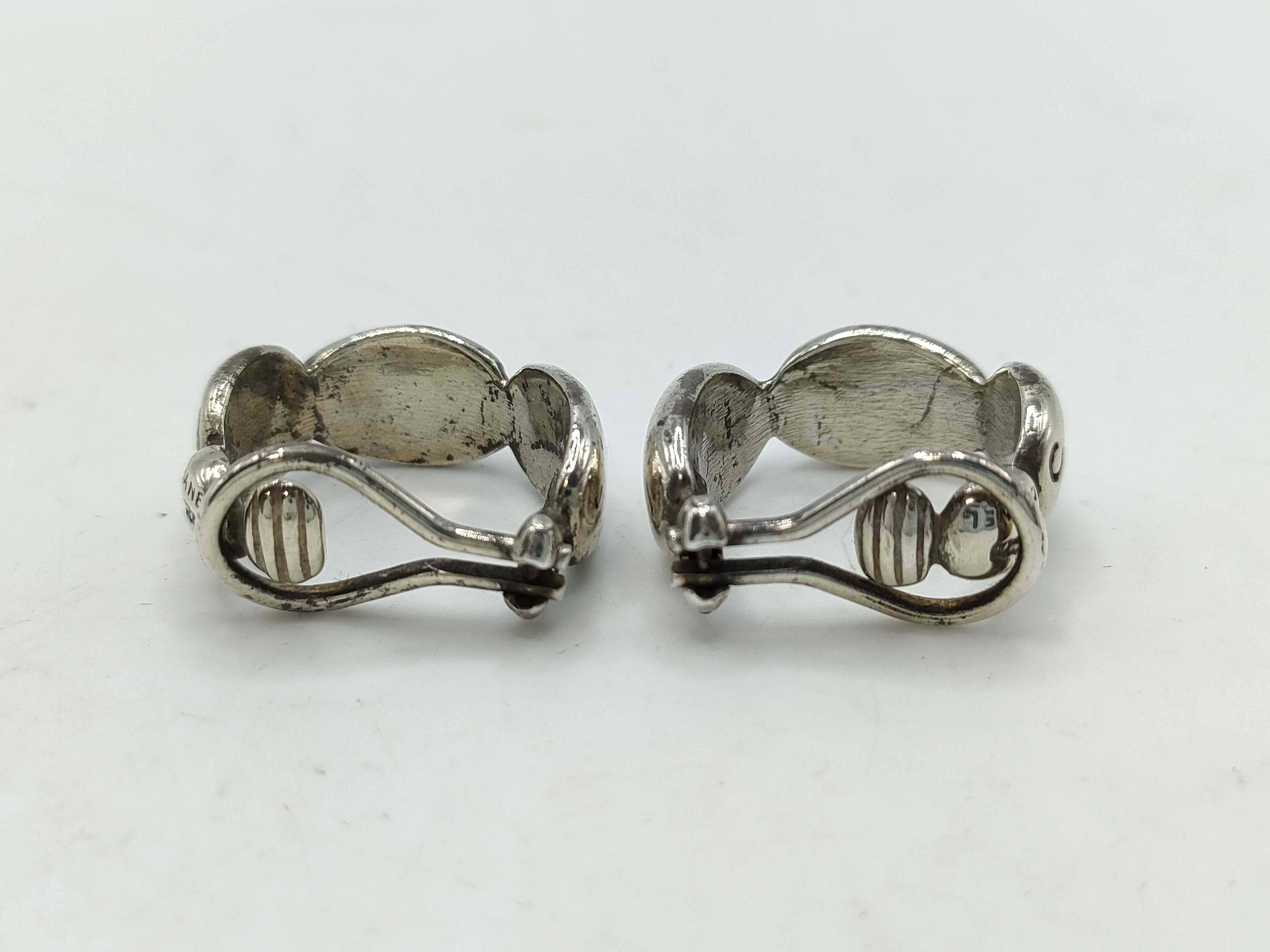 Logo Hoop Earrings 925 Earrings — view 2