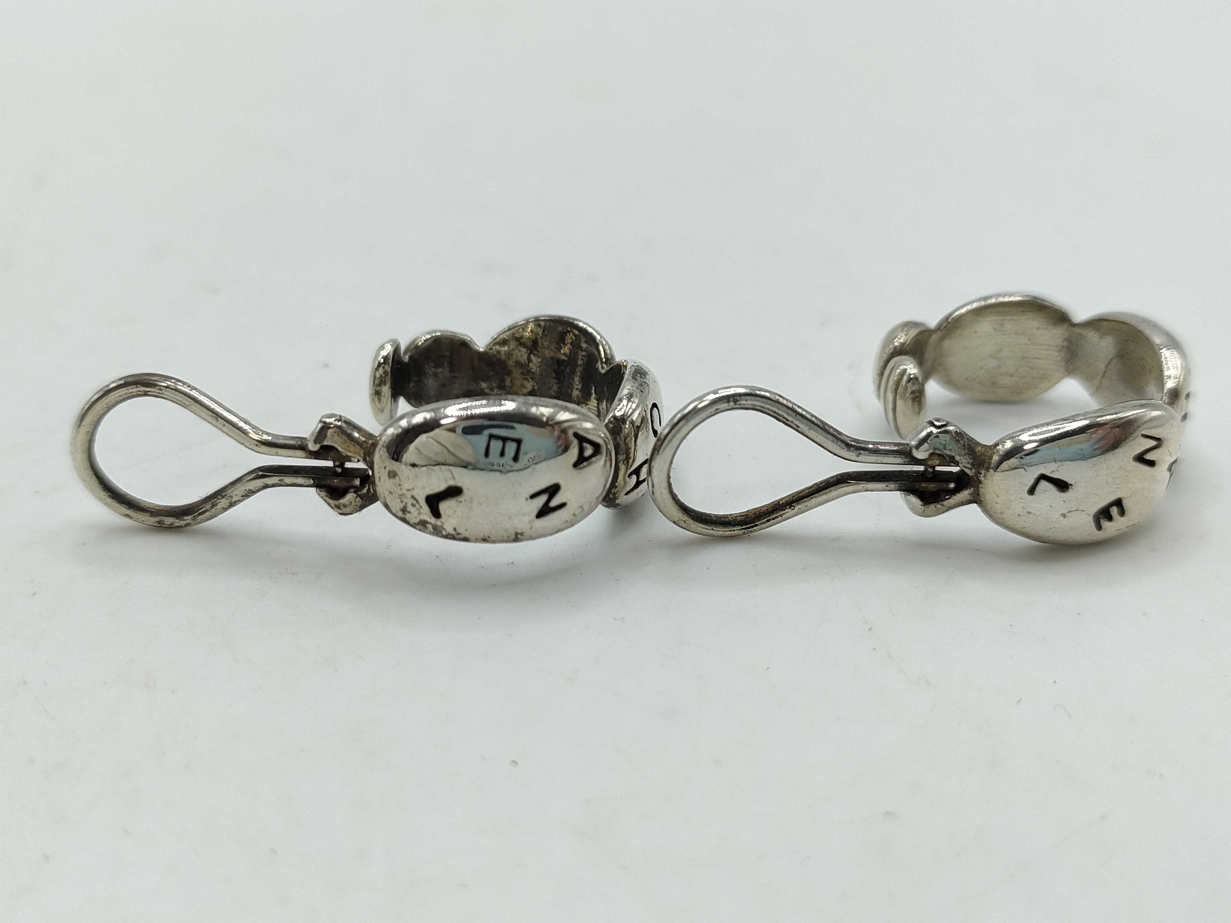 Logo Hoop Earrings 925 Earrings — view 4