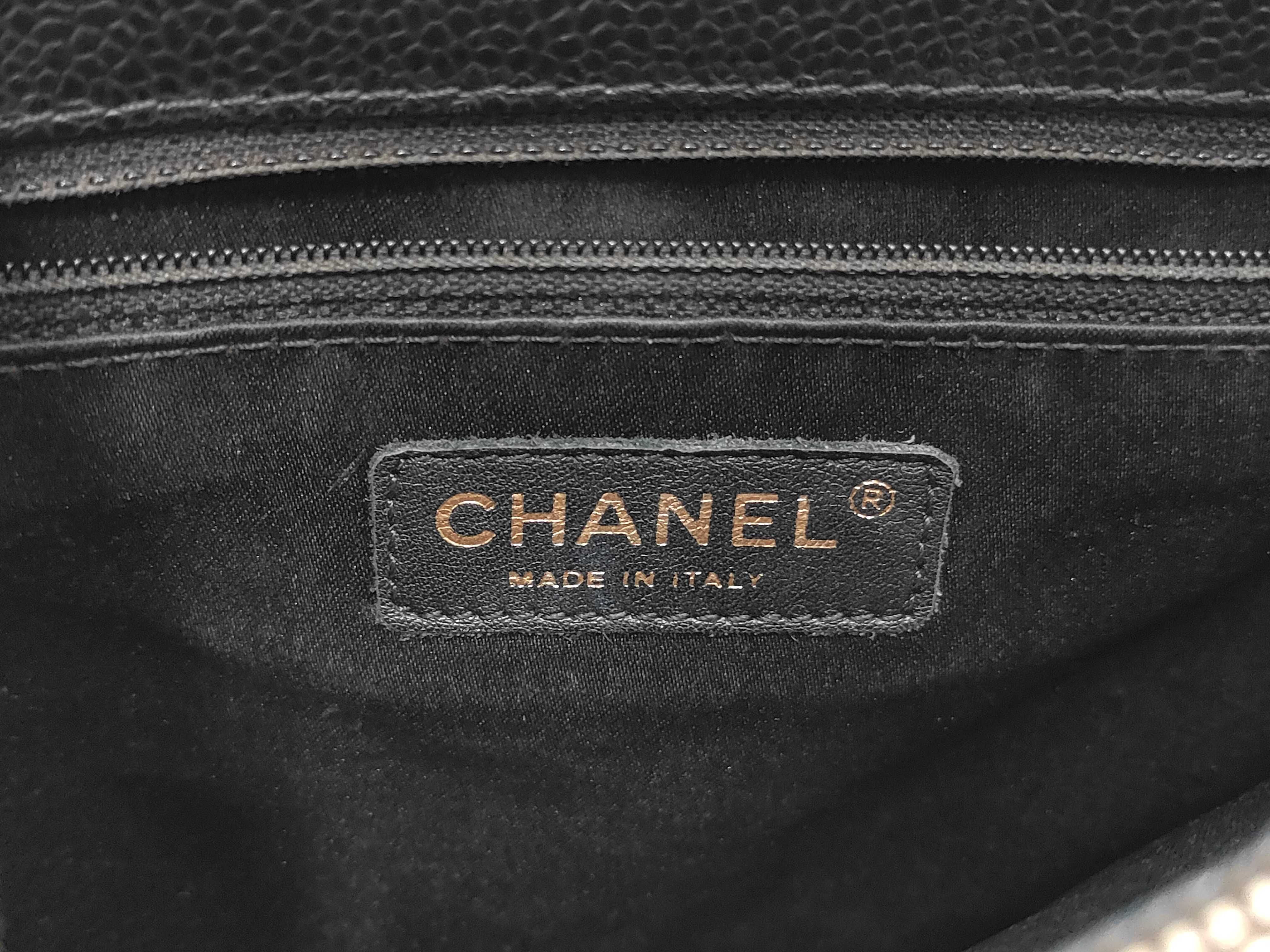 Chain tote bag caviar skin bag — view 11