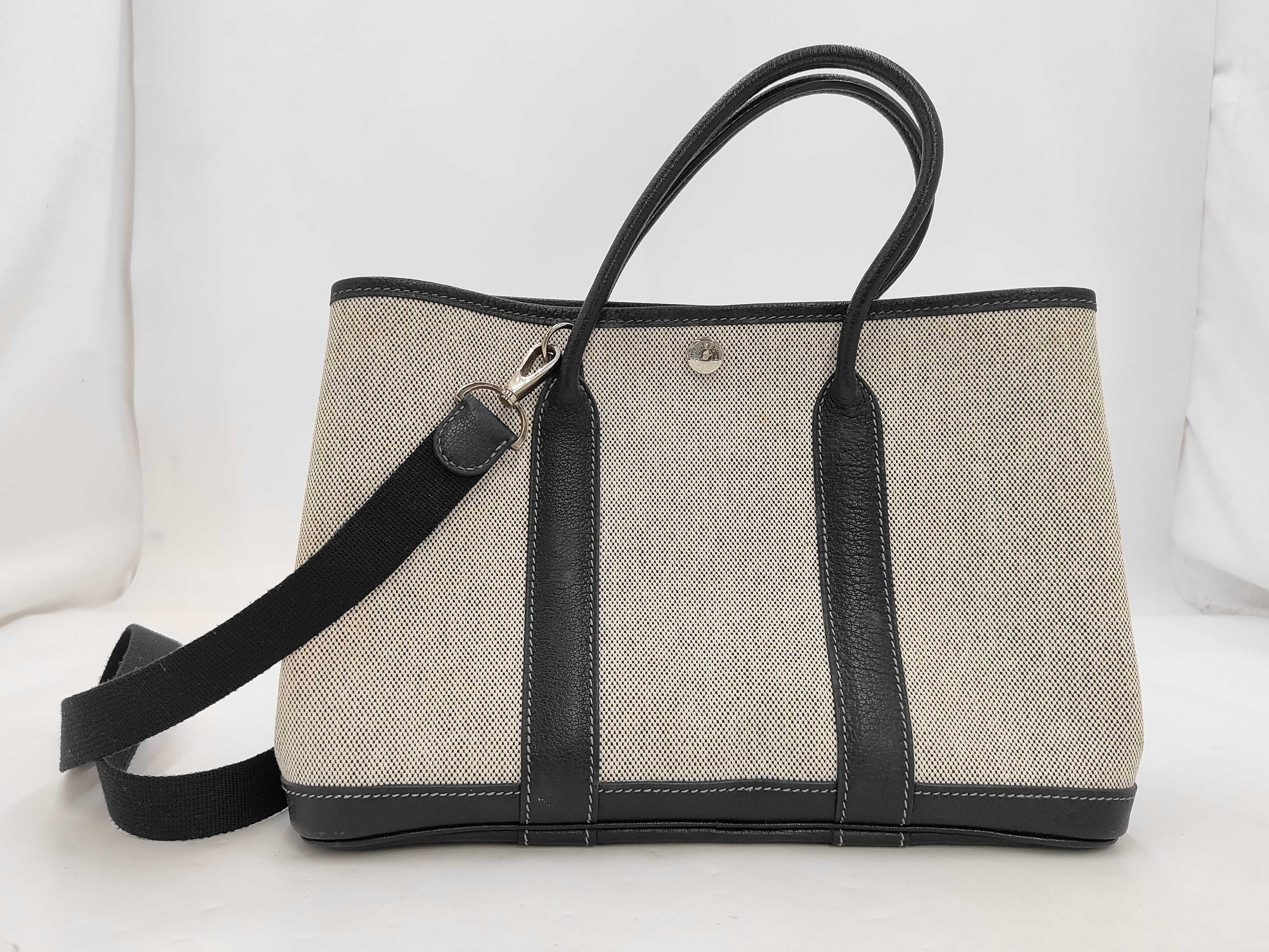 Garden Party Hermes handbag Garden Party TPM tote bag with shoulder strap