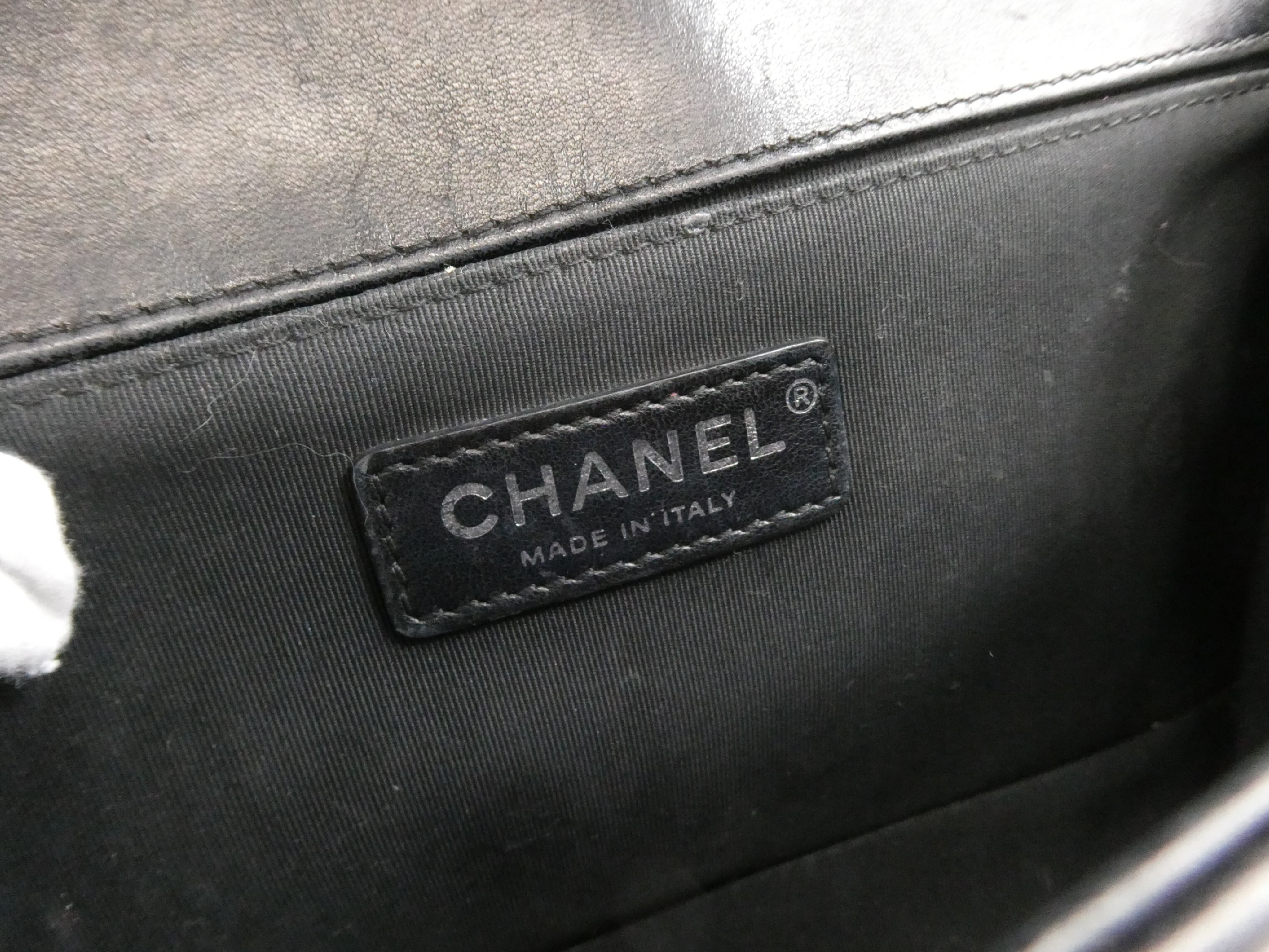 Boy Chanel Matelassé Coco Mark Chain Shoulder Bag — view 8