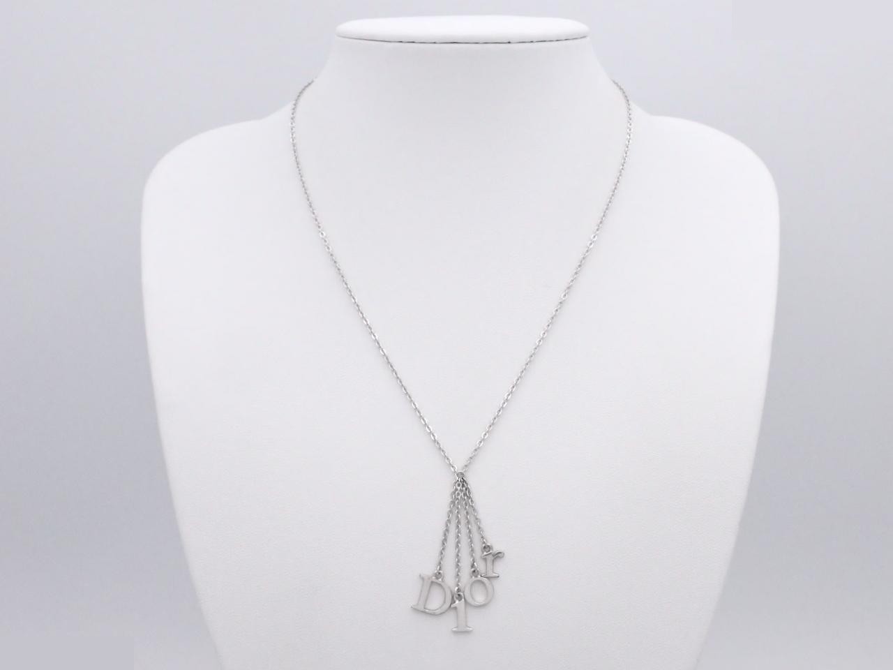 Swing Logo Necklace, Silver Color, Chain Approx. 43cm — view 3