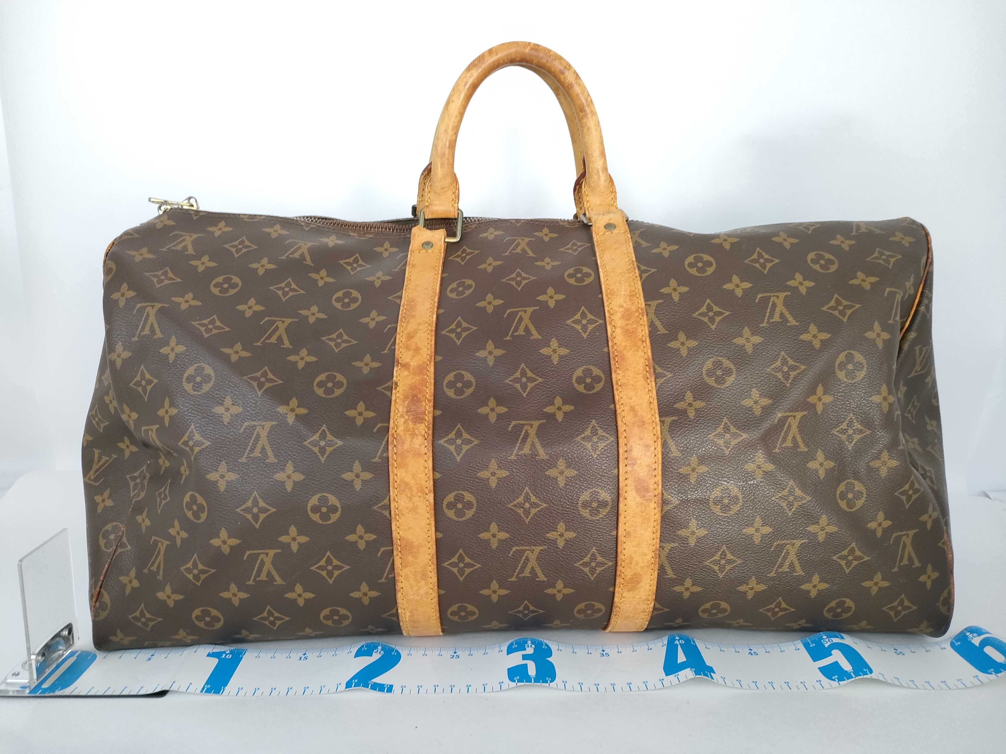 Monogram Louis Vuitton Keepall Monogram Boston Bag — view 2