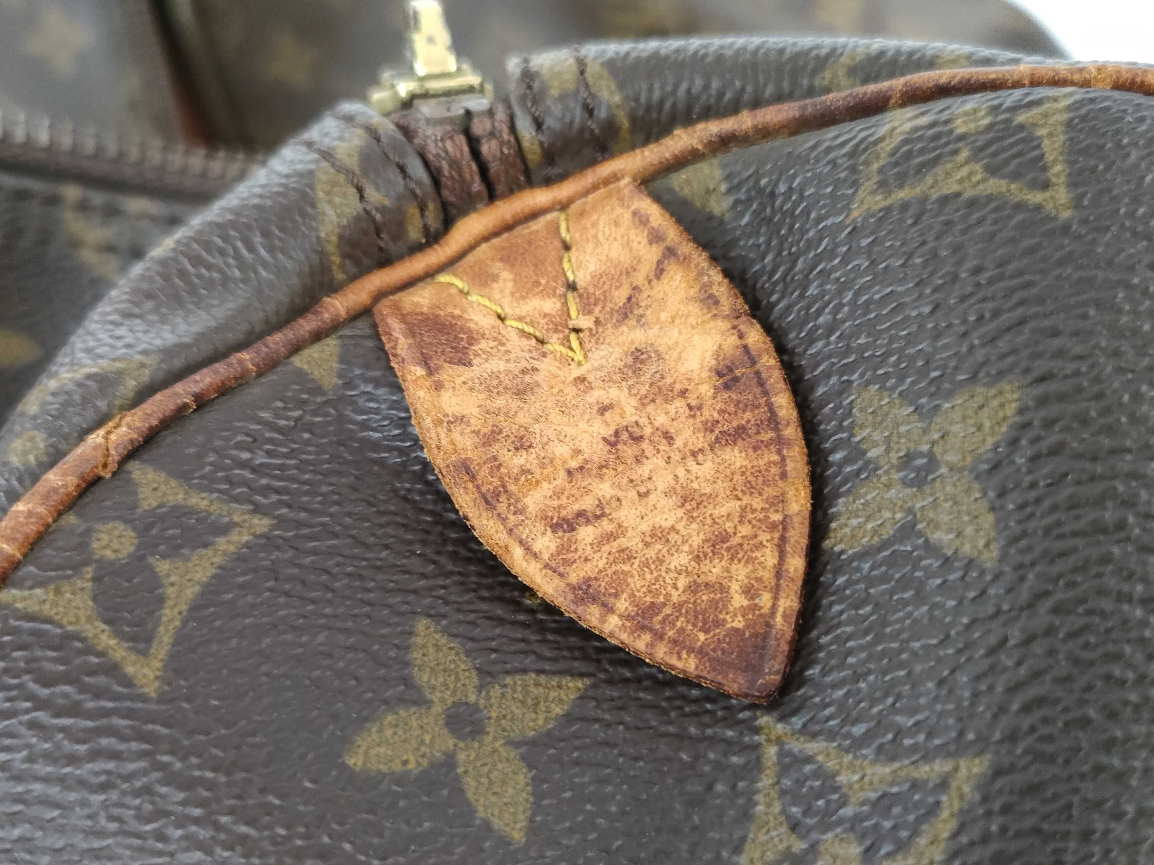 Monogram Louis Vuitton Keepall Monogram Boston Bag — view 12