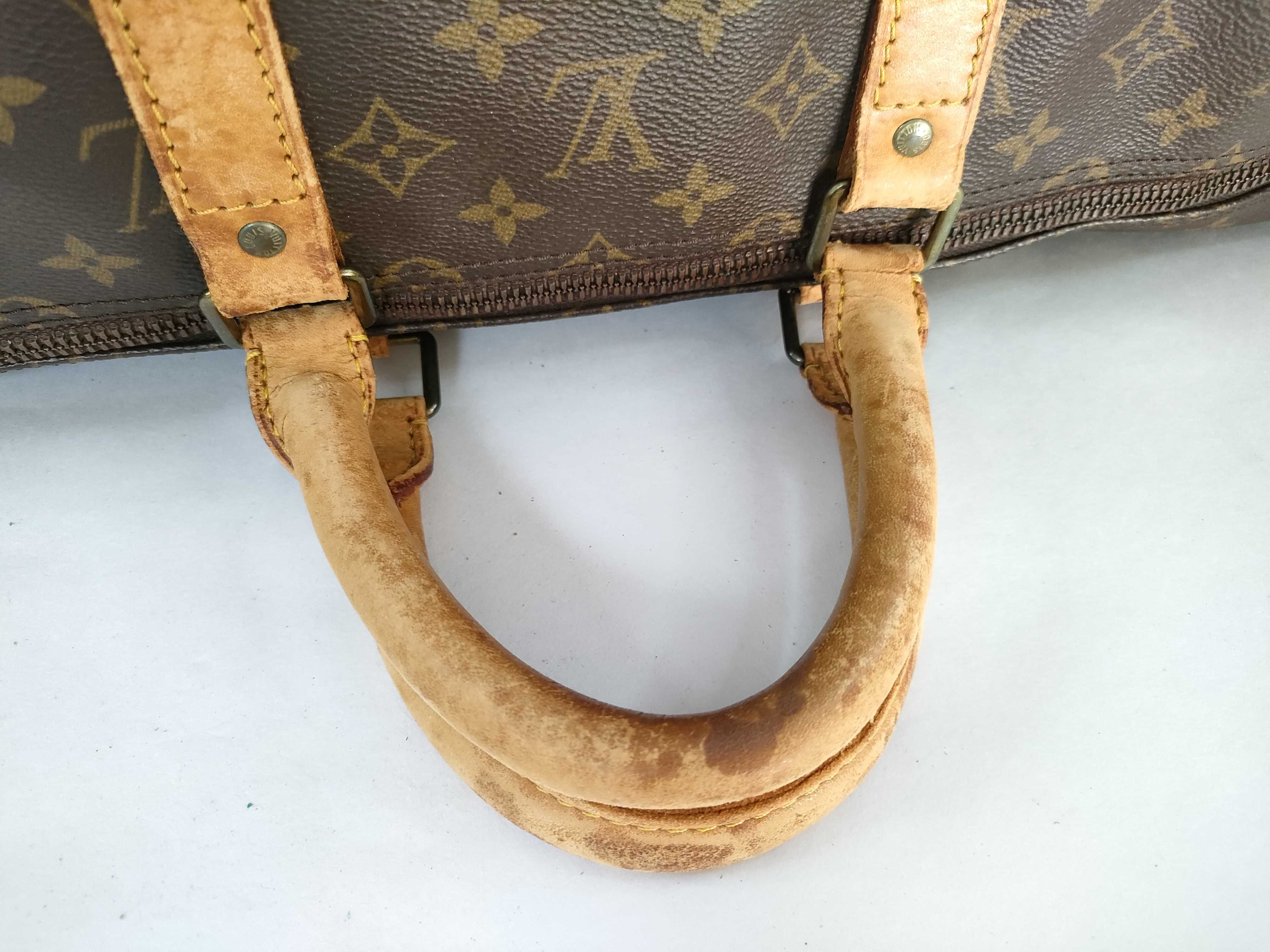 Monogram Louis Vuitton Keepall Monogram Boston Bag — view 3