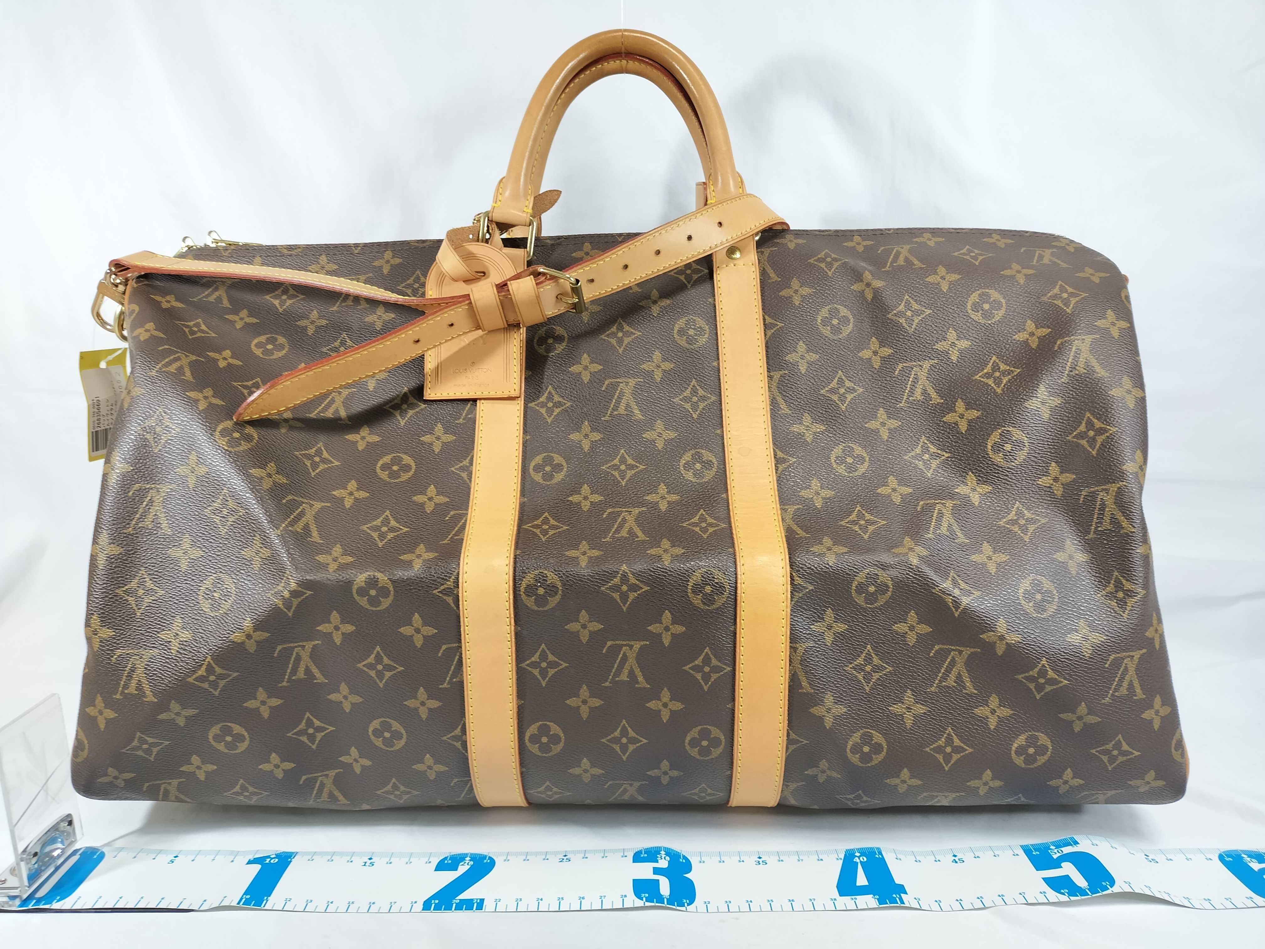 Monogram M41414 Keepall Bandoulière 55 Boston Bag — view 2