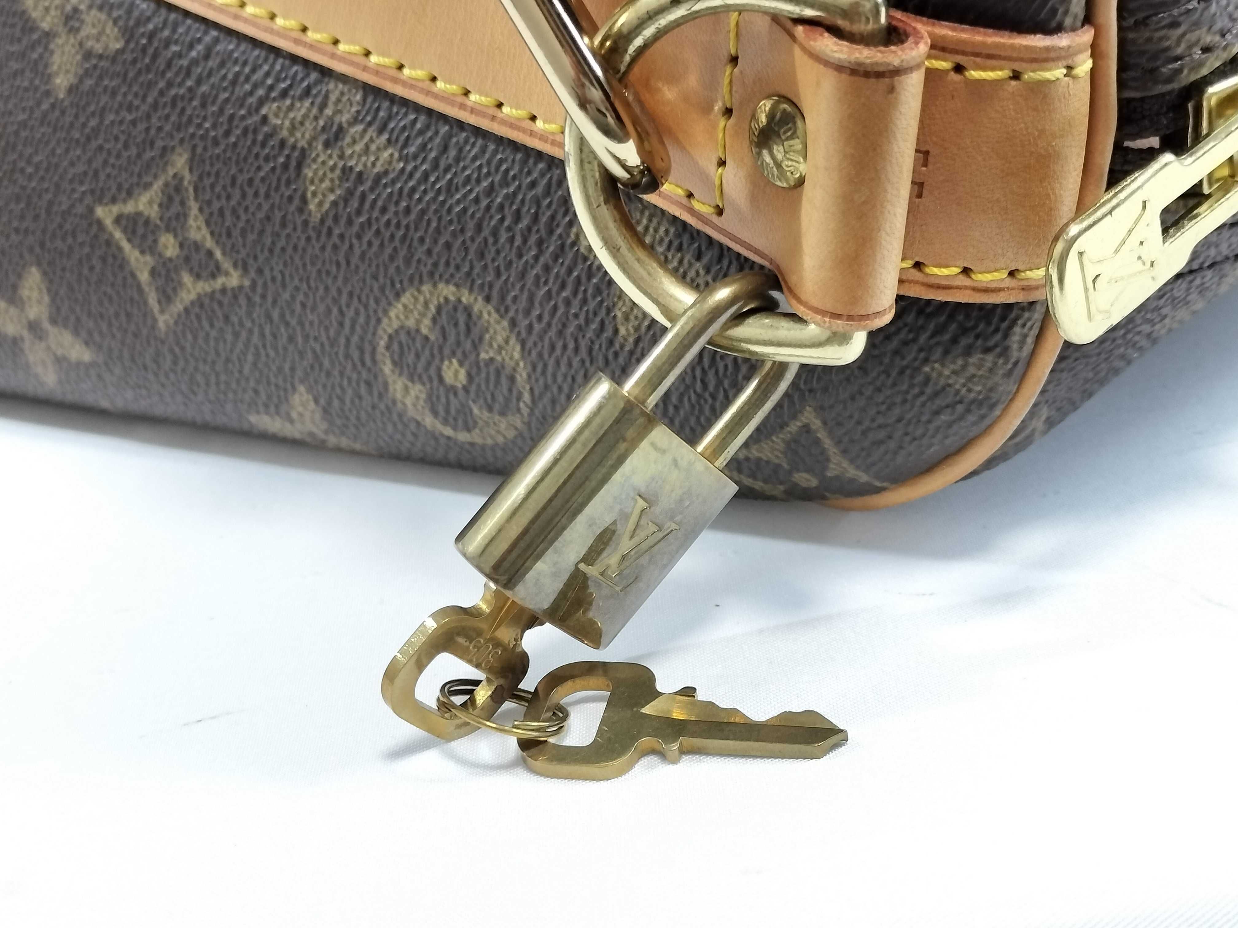 Monogram M41414 Keepall Bandoulière 55 Boston Bag — view 14
