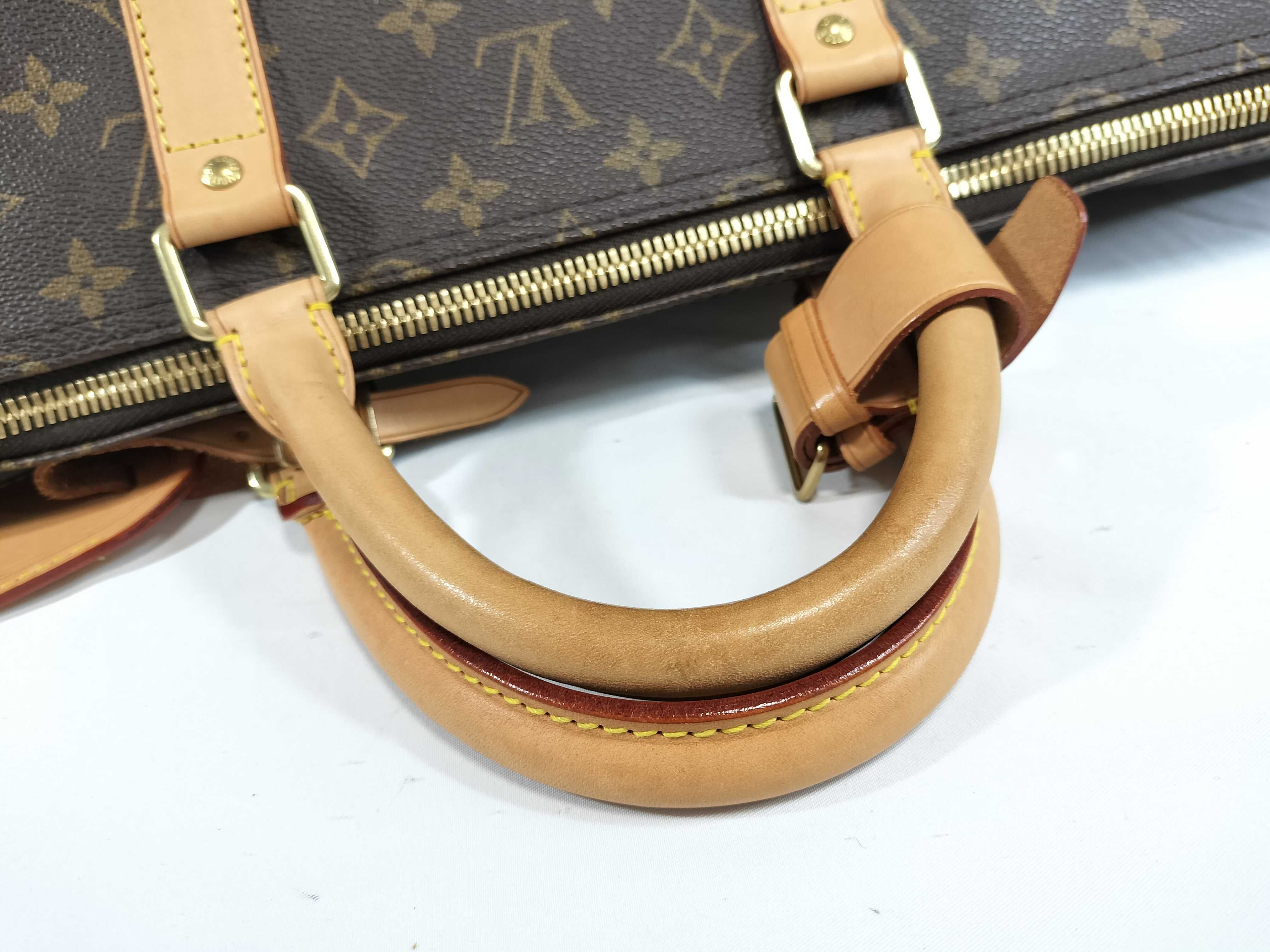 Monogram M41414 Keepall Bandoulière 55 Boston Bag — view 3