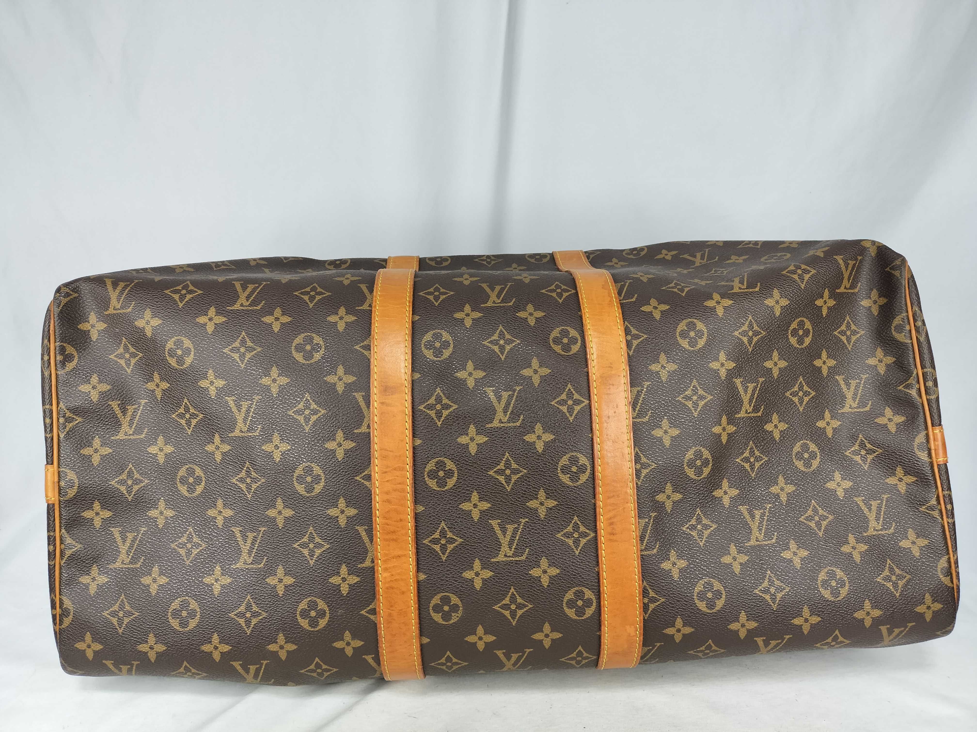Monogram Keepall Boston Bag — view 8