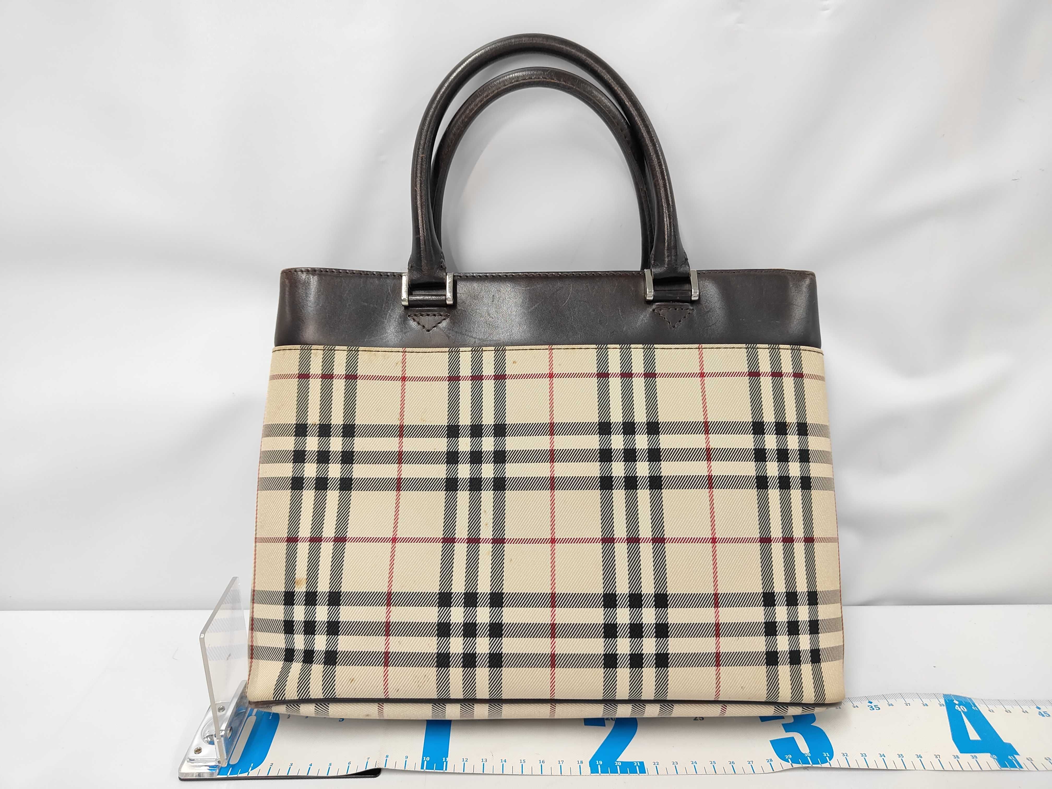 Nova Check Handbag Tote Bag — view 2