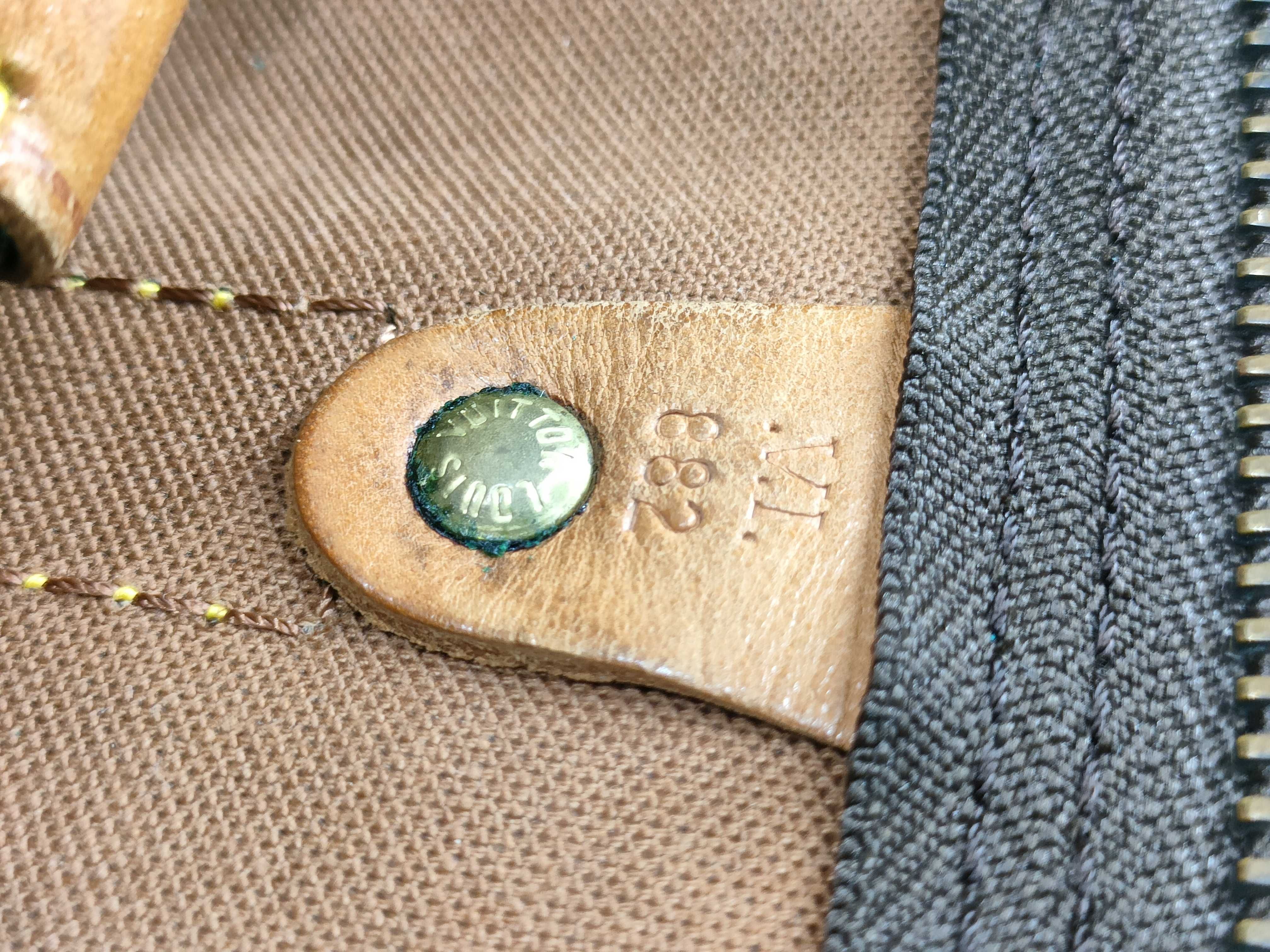 Monogram Vuitton Keepall Bandoulière Boston Bag — view 12