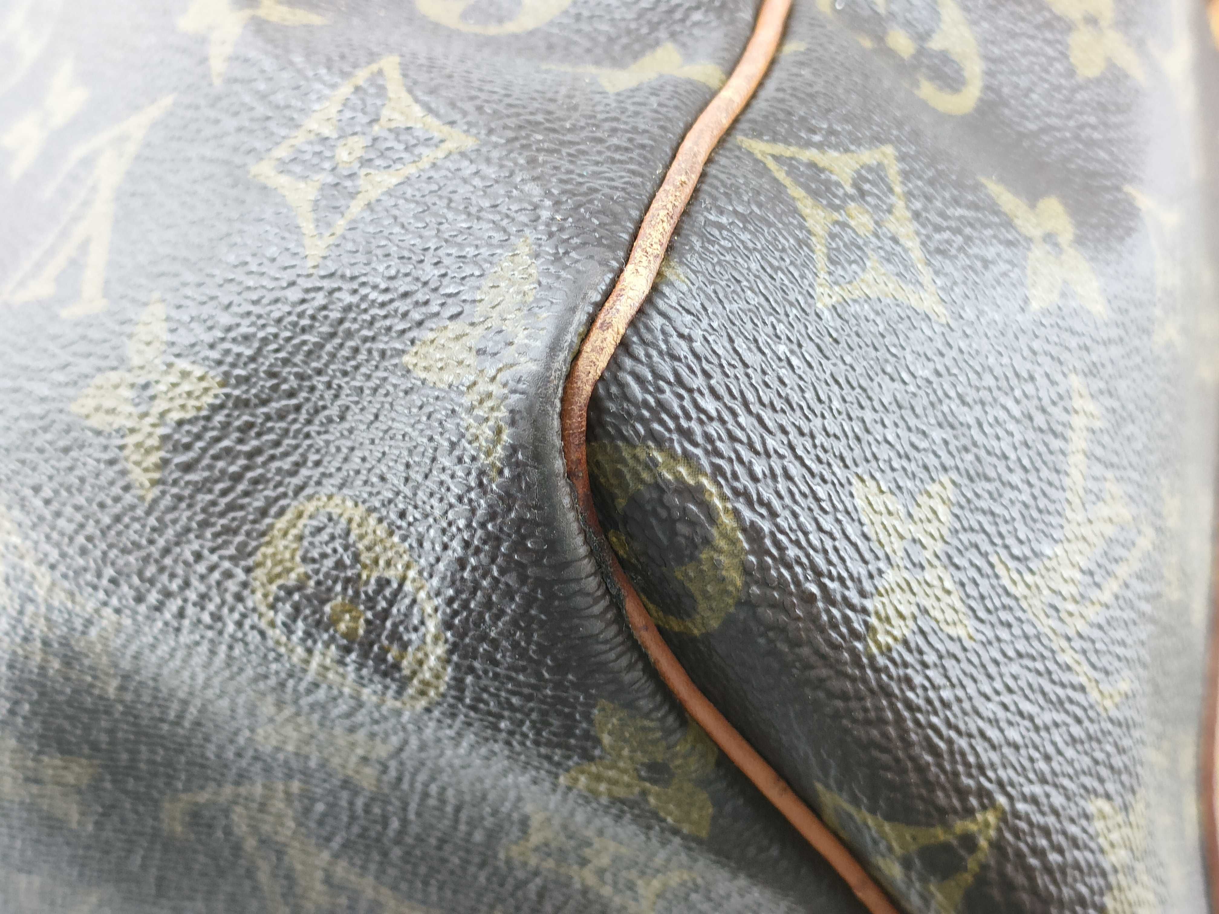 Monogram Vuitton Keepall Bandoulière Boston Bag — view 4