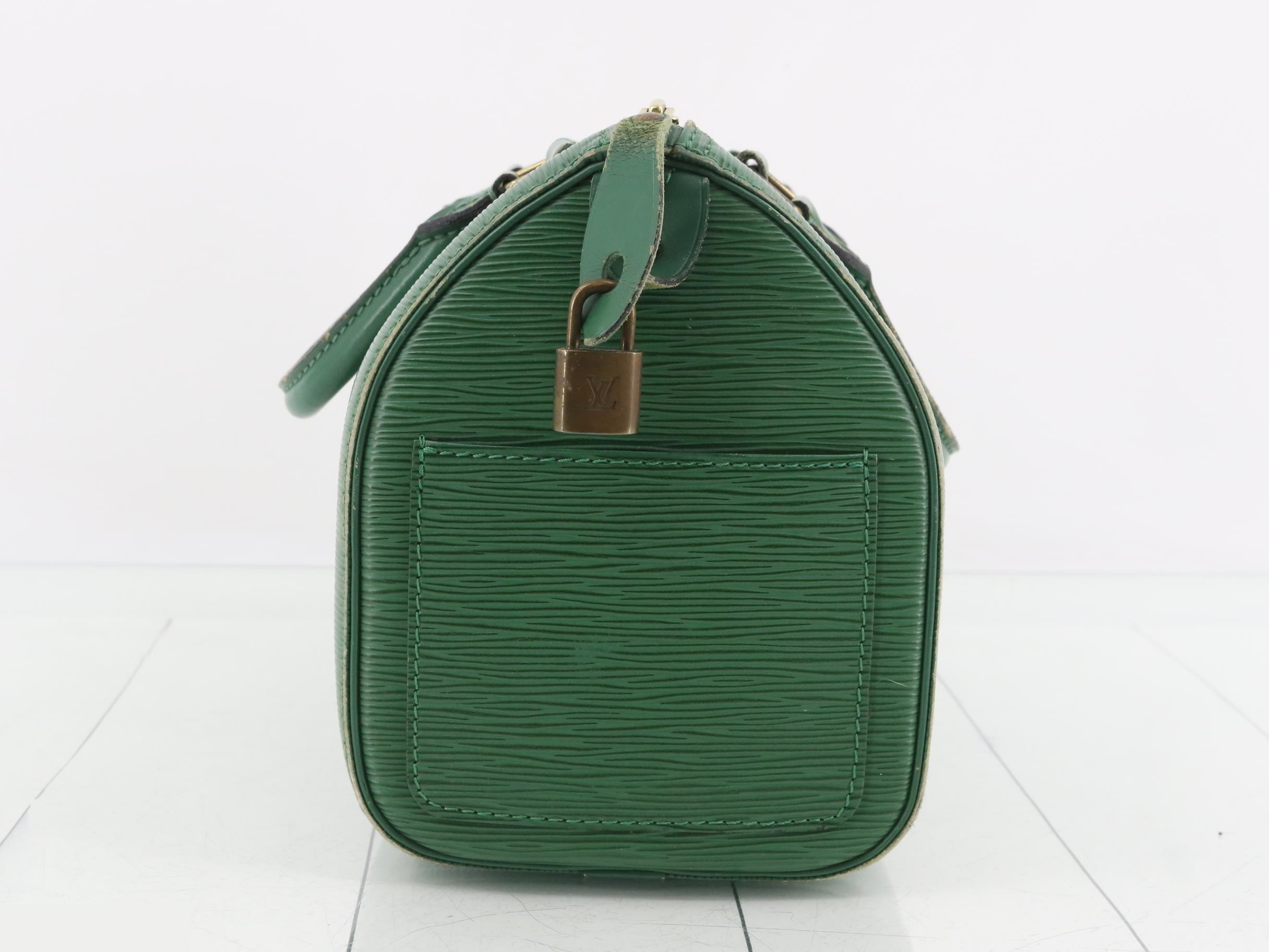 Epi Speedy 25 Borneo Green Handbag — view 3